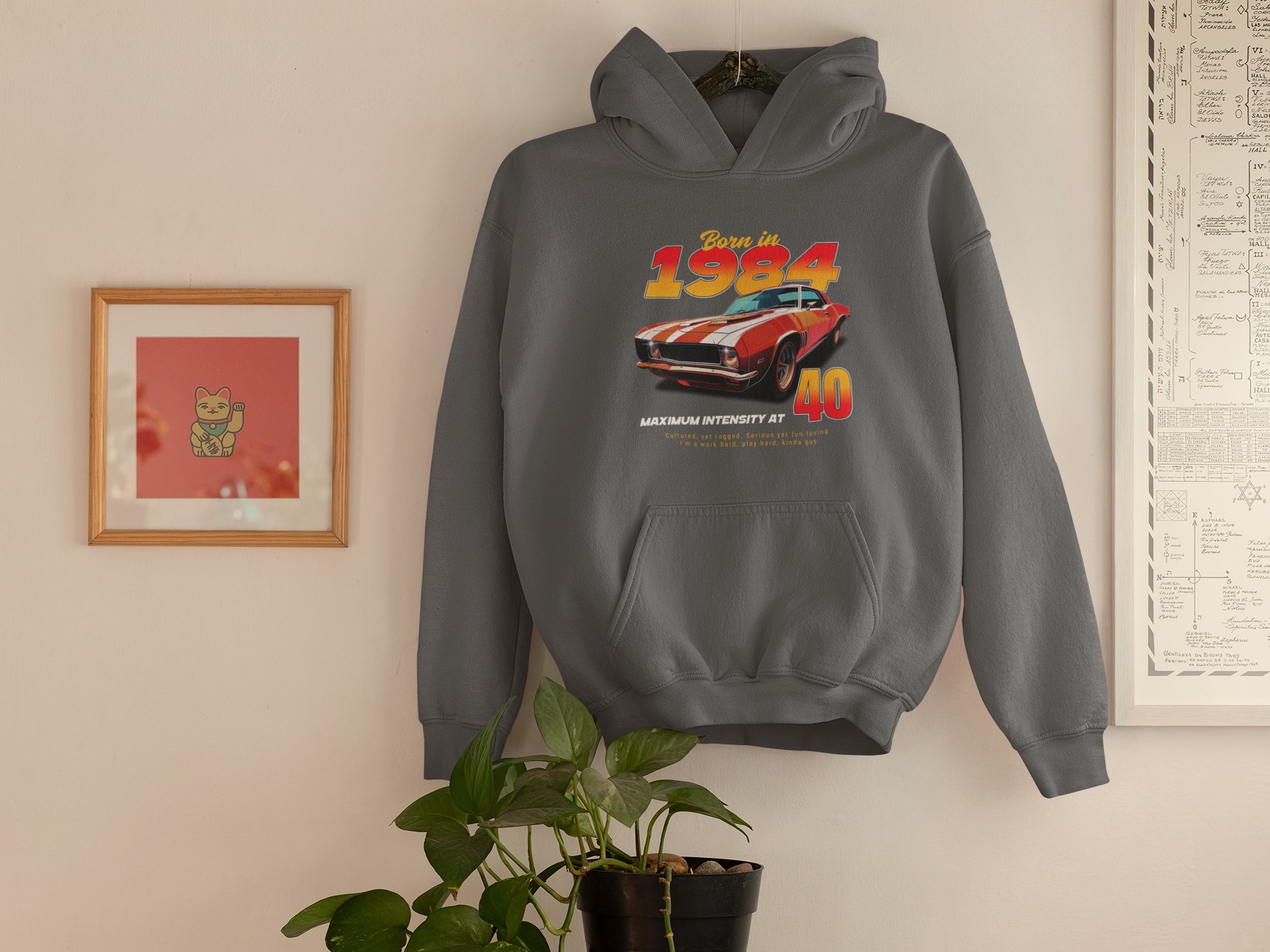Celebrate Milestone Birthdays with Tees and Hoodies | Perfect Birthday Apparel. 40th Birthday Hoodie