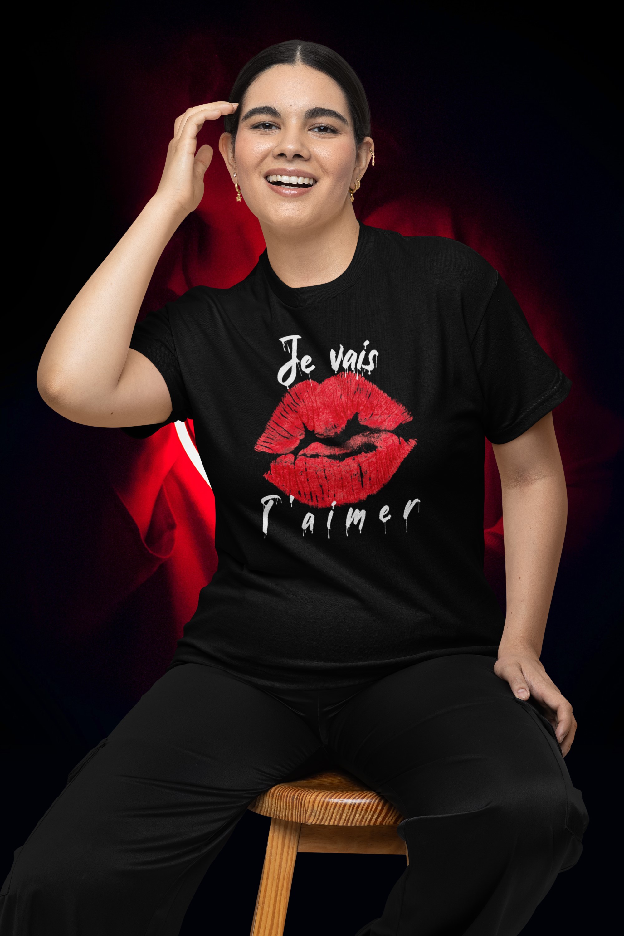 Unique T-shirts and Apparel for Lovers | Show Your Love with Our Original Designs. 'Love' T-shirt (Je vais t'aimer)