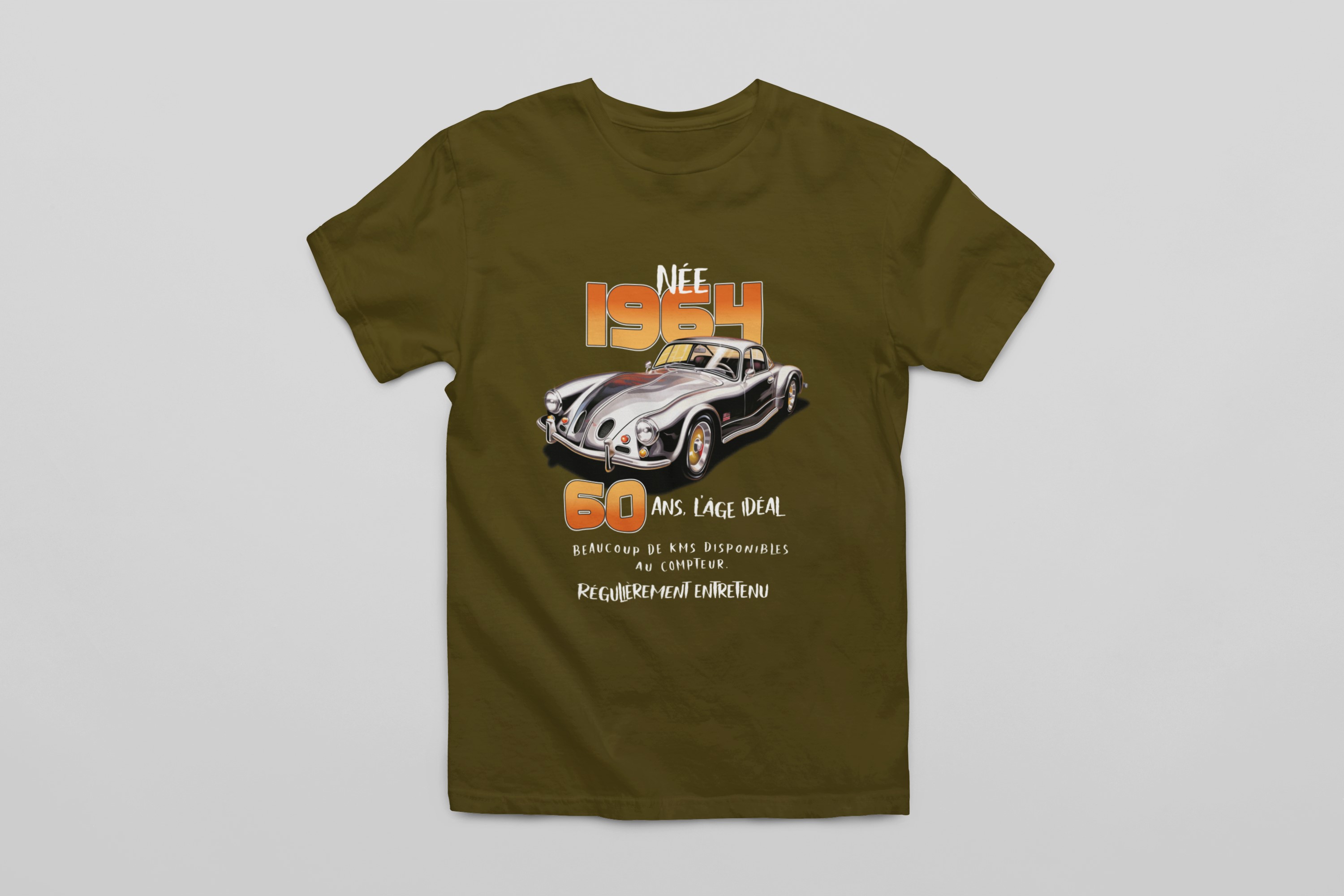 Celebrate Milestone Birthdays with Tees and Hoodies | Perfect Birthday Apparel. L'homme qui a 60ans anniversaire T-shirt