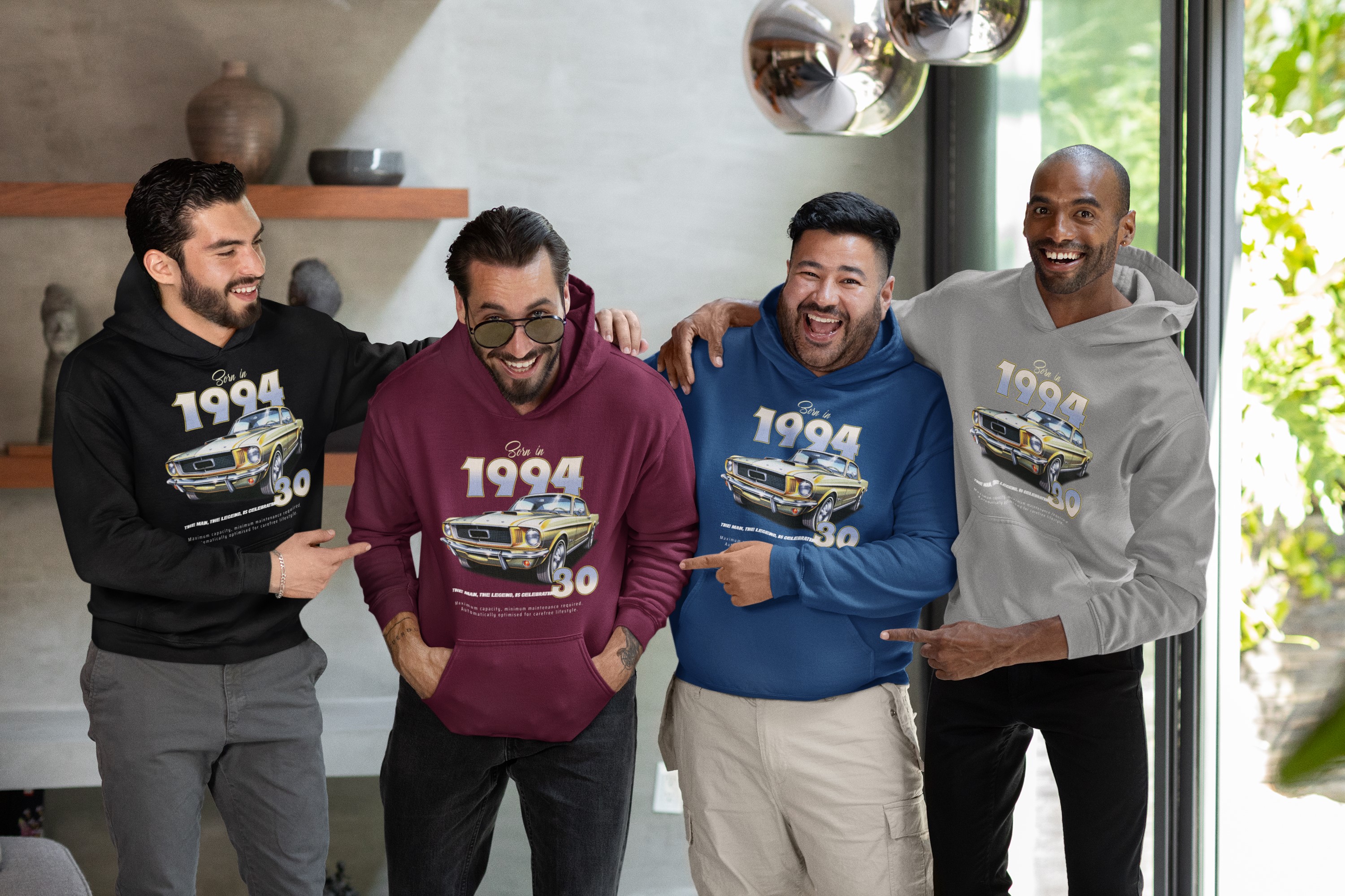 Celebrate Milestone Birthdays with Tees and Hoodies | Perfect Birthday Apparel.  30th Birthday T-shirt.