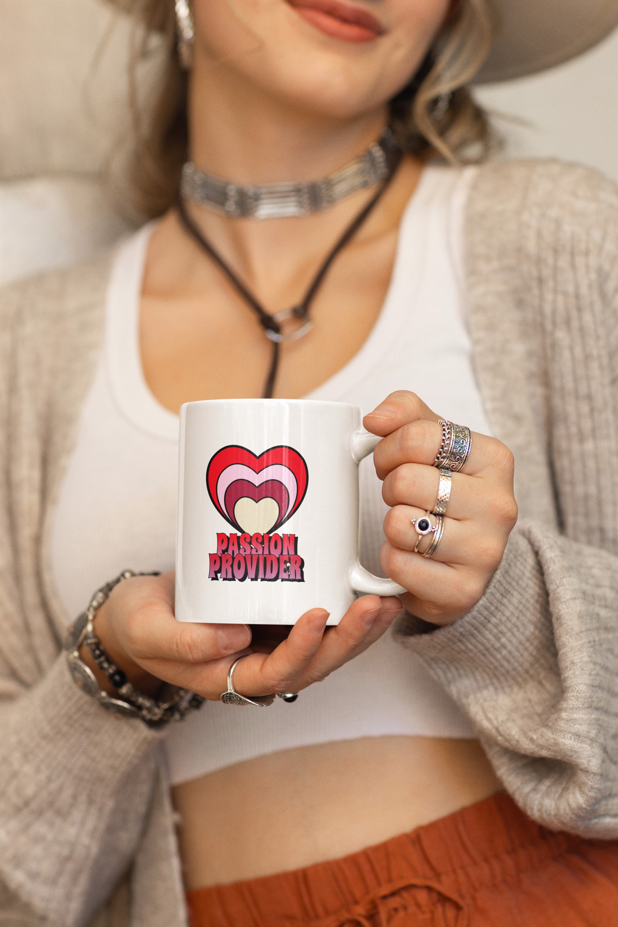 Unique and Original Mug Designs | Wide Variety of Subjects. 'Passion provider' 11oz mug