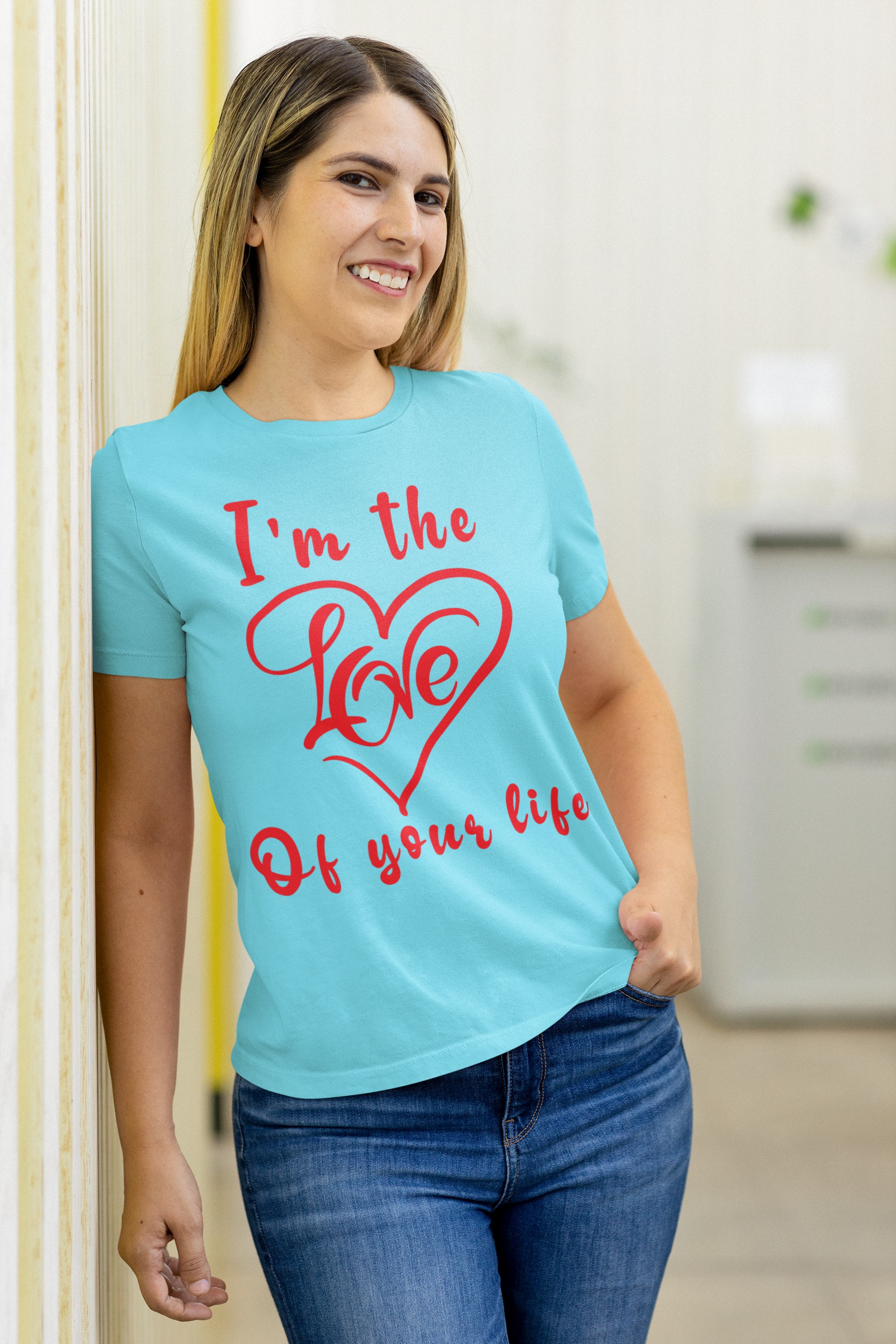 Unique T-shirts and Apparel for Lovers | Show Your Love with Our Original Designs. 'I'm the love of your life' T-shirt