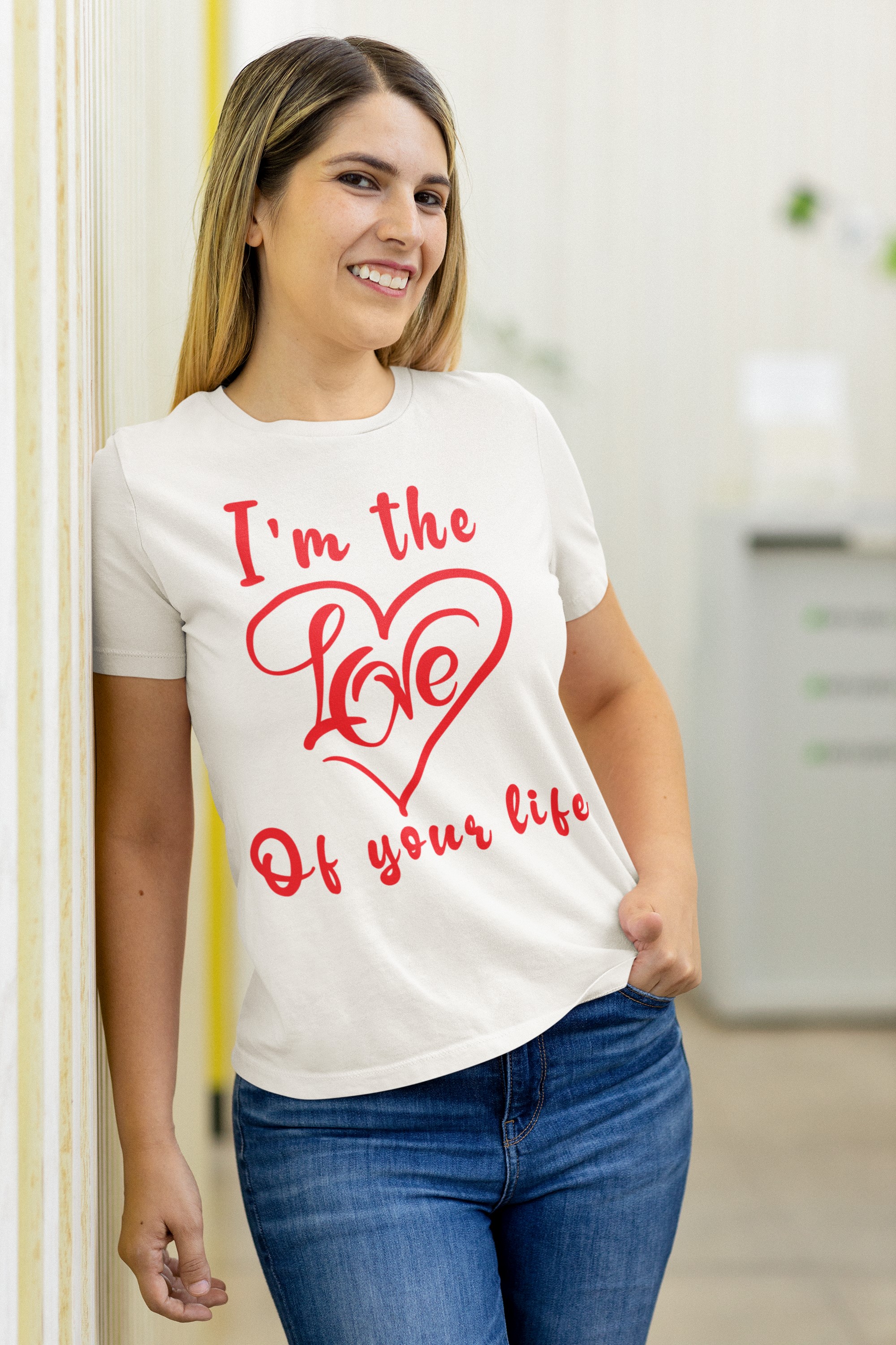 Unique T-shirts and Apparel for Lovers | Show Your Love with Our Original Designs. 'I'm the love of your life' T-shirt