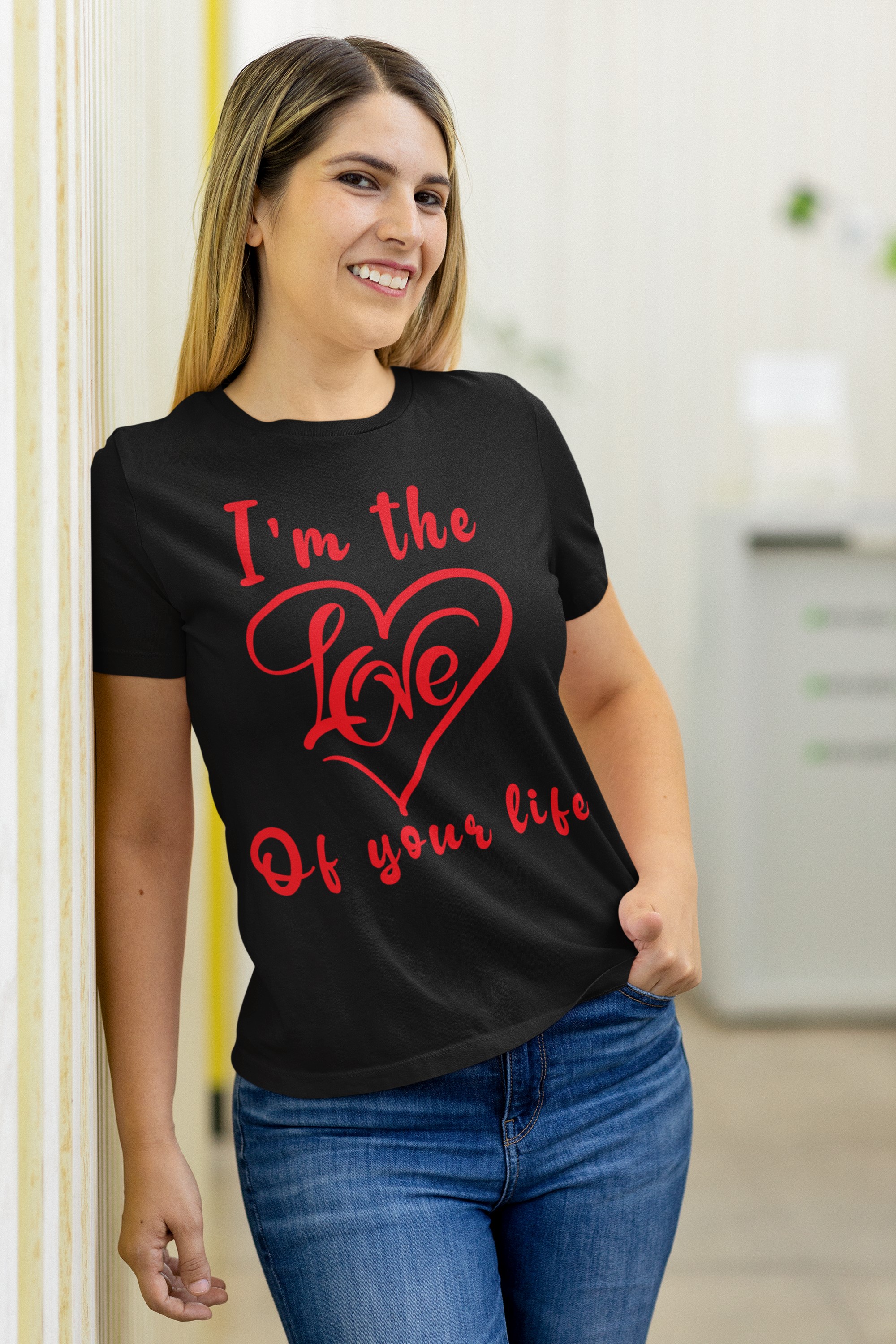 Unique T-shirts and Apparel for Lovers | Show Your Love with Our Original Designs. 'I'm the love of your life' T-shirt