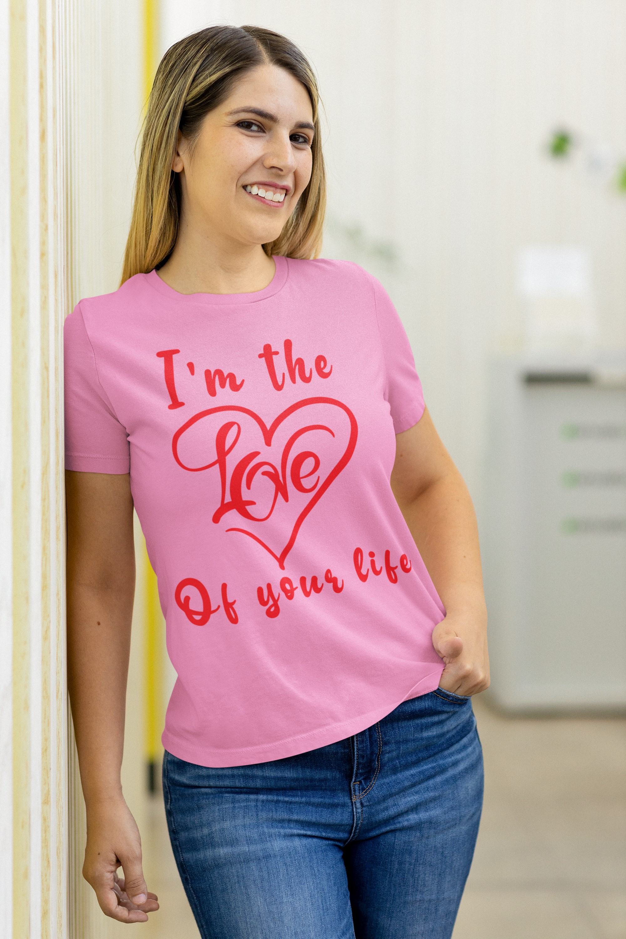 Unique T-shirts and Apparel for Lovers | Show Your Love with Our Original Designs. 'I'm the love of your life' T-shirt