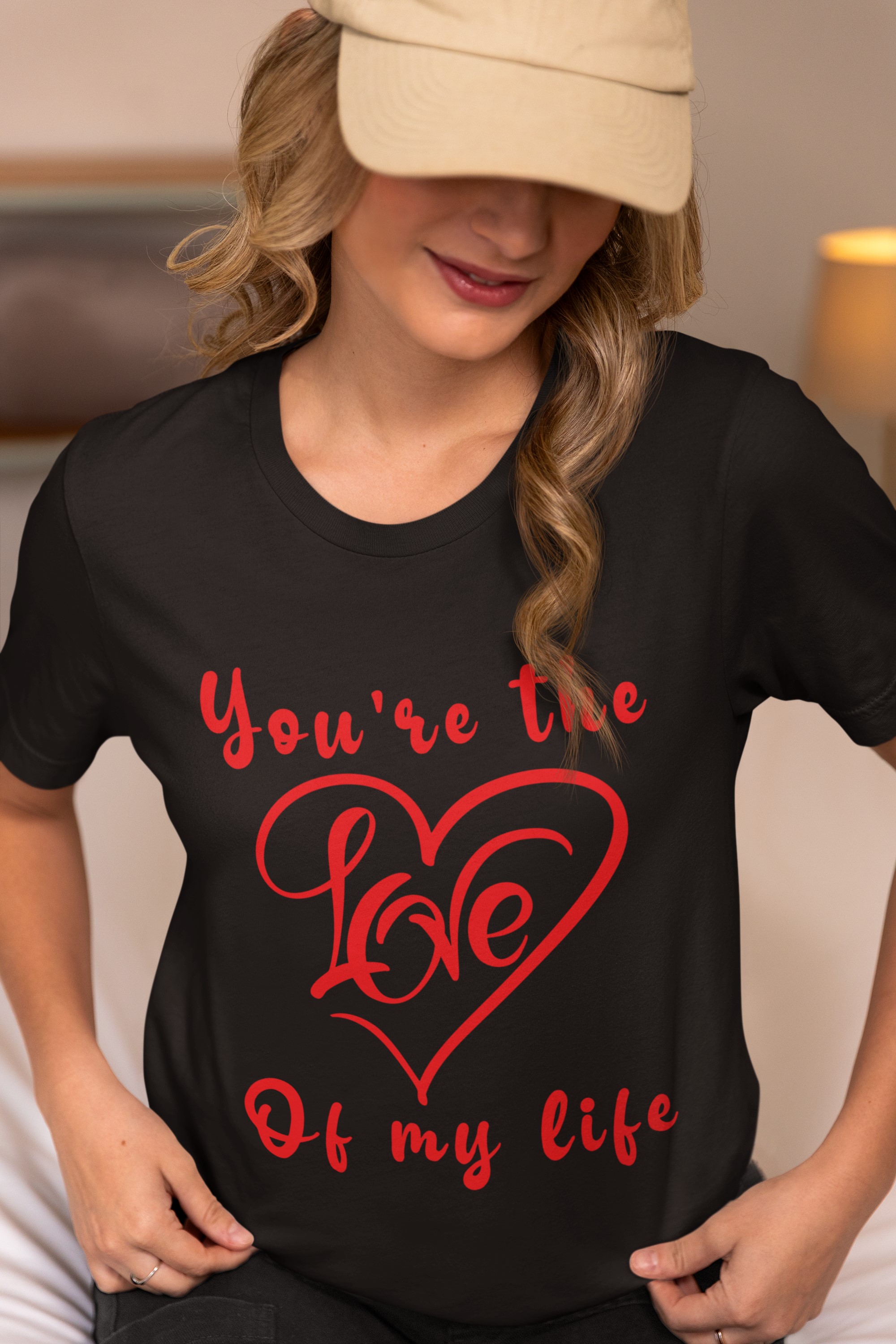 Unique T-shirts and Apparel for Lovers | Show Your Love with Our Original Designs. 'You're the love of my life' T-shirt