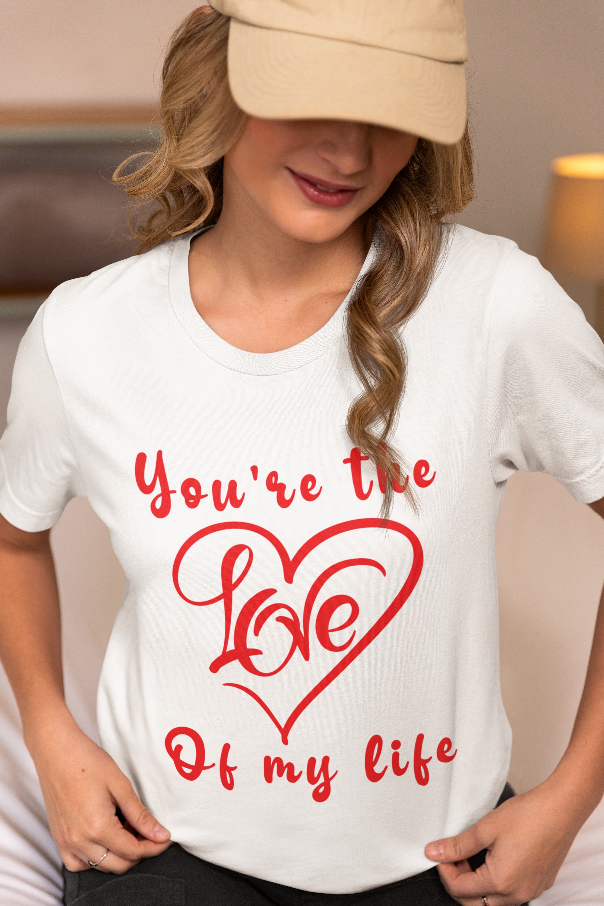 Unique T-shirts and Apparel for Lovers | Show Your Love with Our Original Designs. 'You're the love of my life' T-shirt