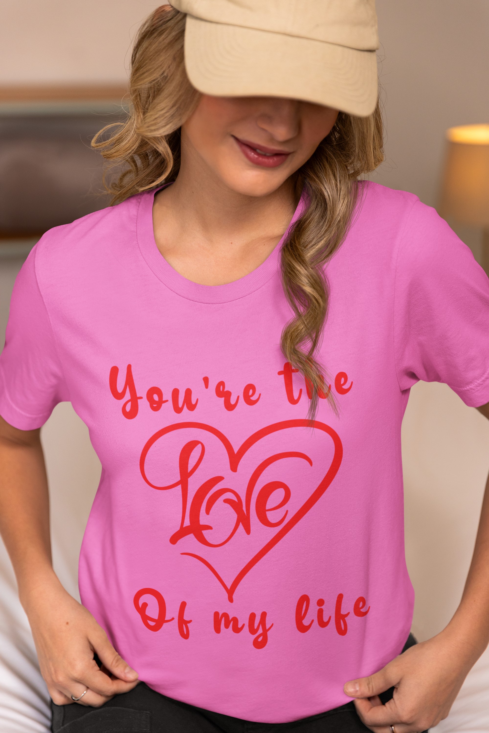 Unique T-shirts and Apparel for Lovers | Show Your Love with Our Original Designs. 'You're the love of my life' T-shirt