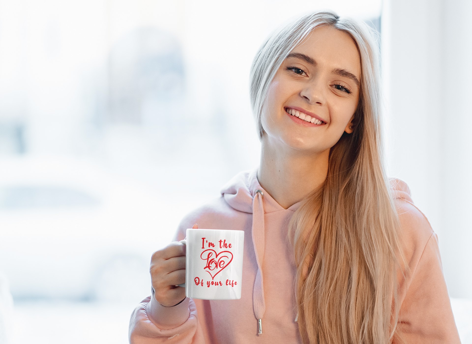 Unique and Original Mug Designs | Wide Variety of Subjects. 'I'm the love of your life' Mug