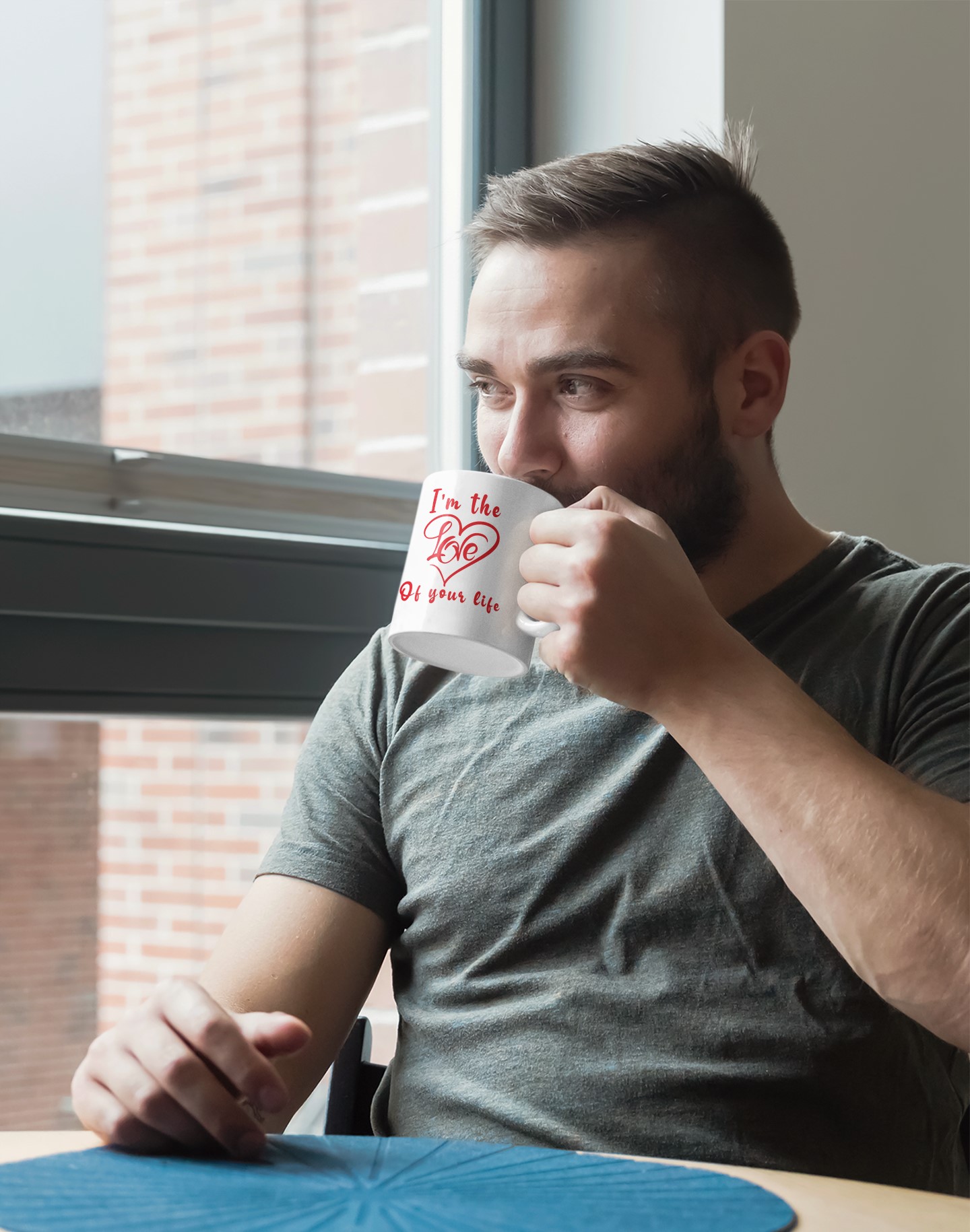 Unique and Original Mug Designs | Wide Variety of Subjects. 'I'm the love of your life' Mug