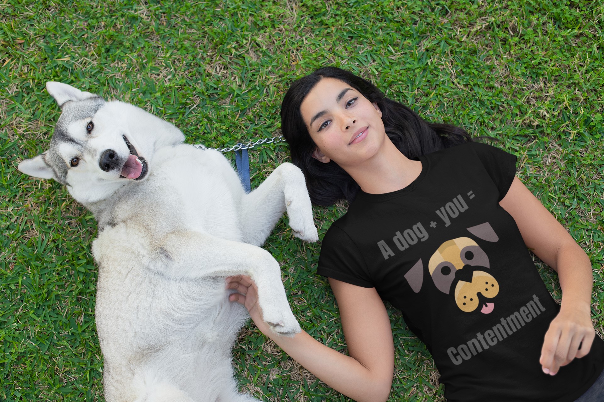 Pet Lover T-Shirts, Hoodies & Apparel | Show Your Love for Dogs & Cats. 'A Dog + you' T-shirt Unisex