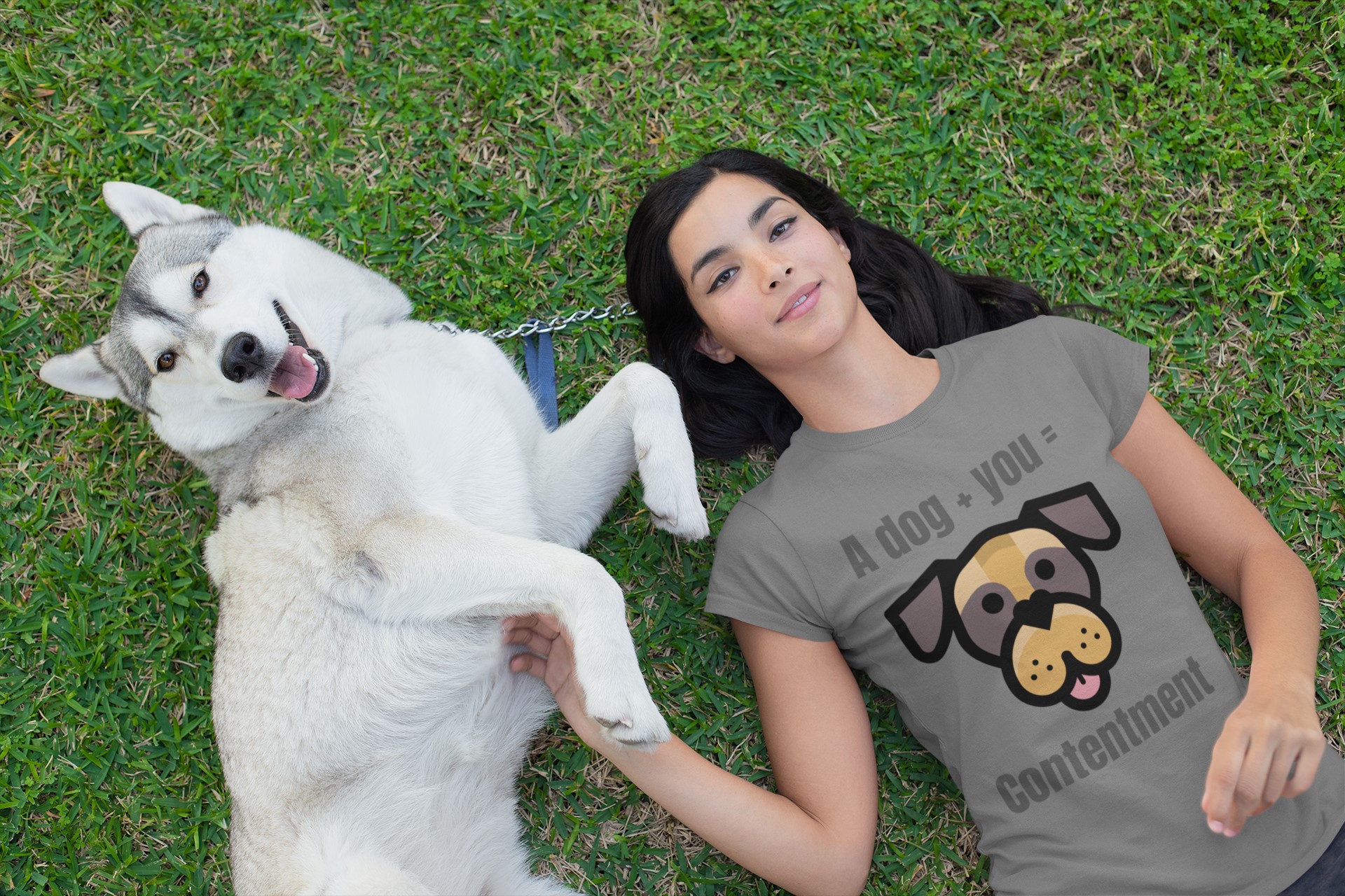 Pet Lover T-Shirts, Hoodies & Apparel | Show Your Love for Dogs & Cats. 'A Dog + you' T-shirt Unisex