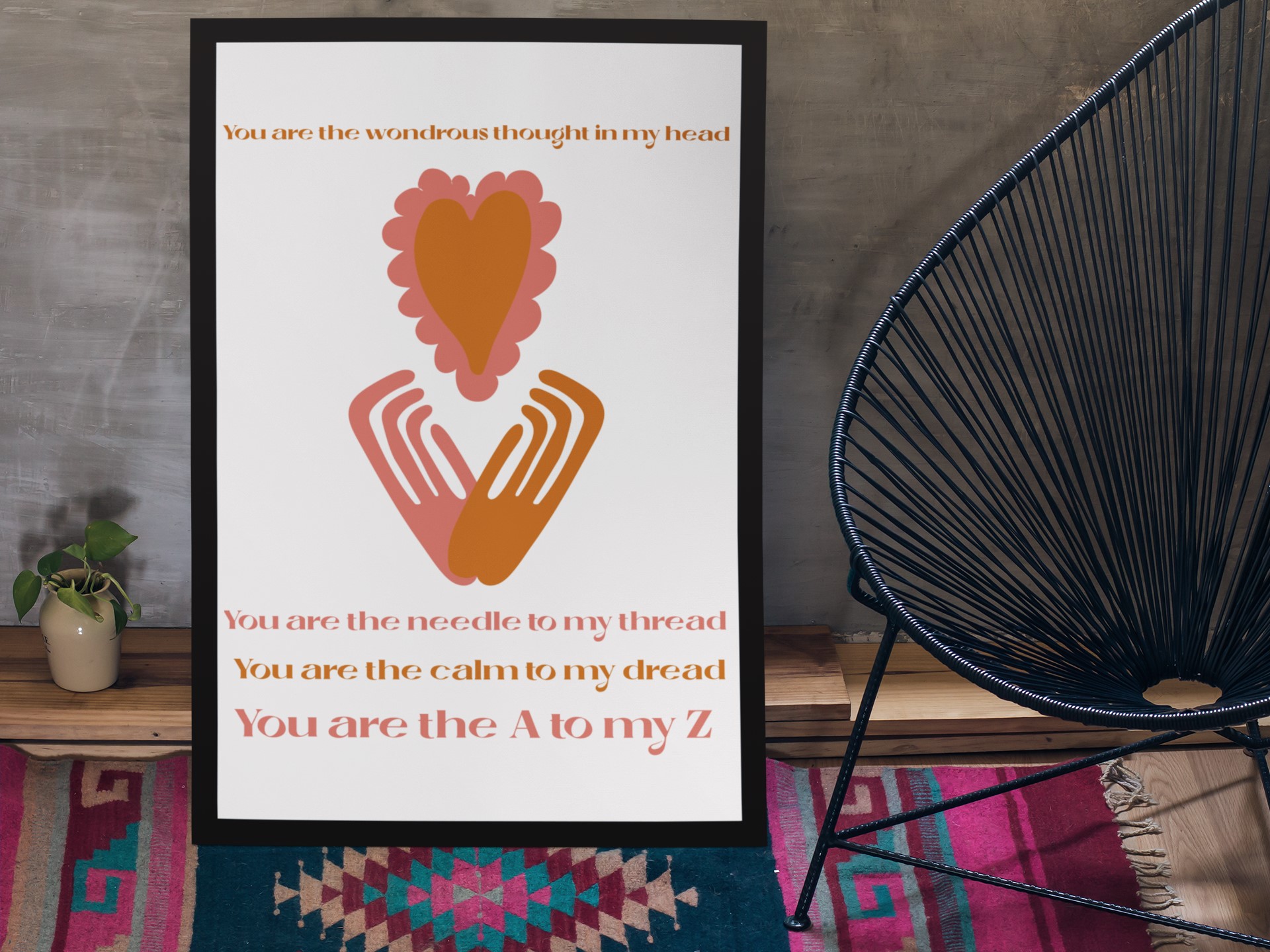 A-Z Wall art