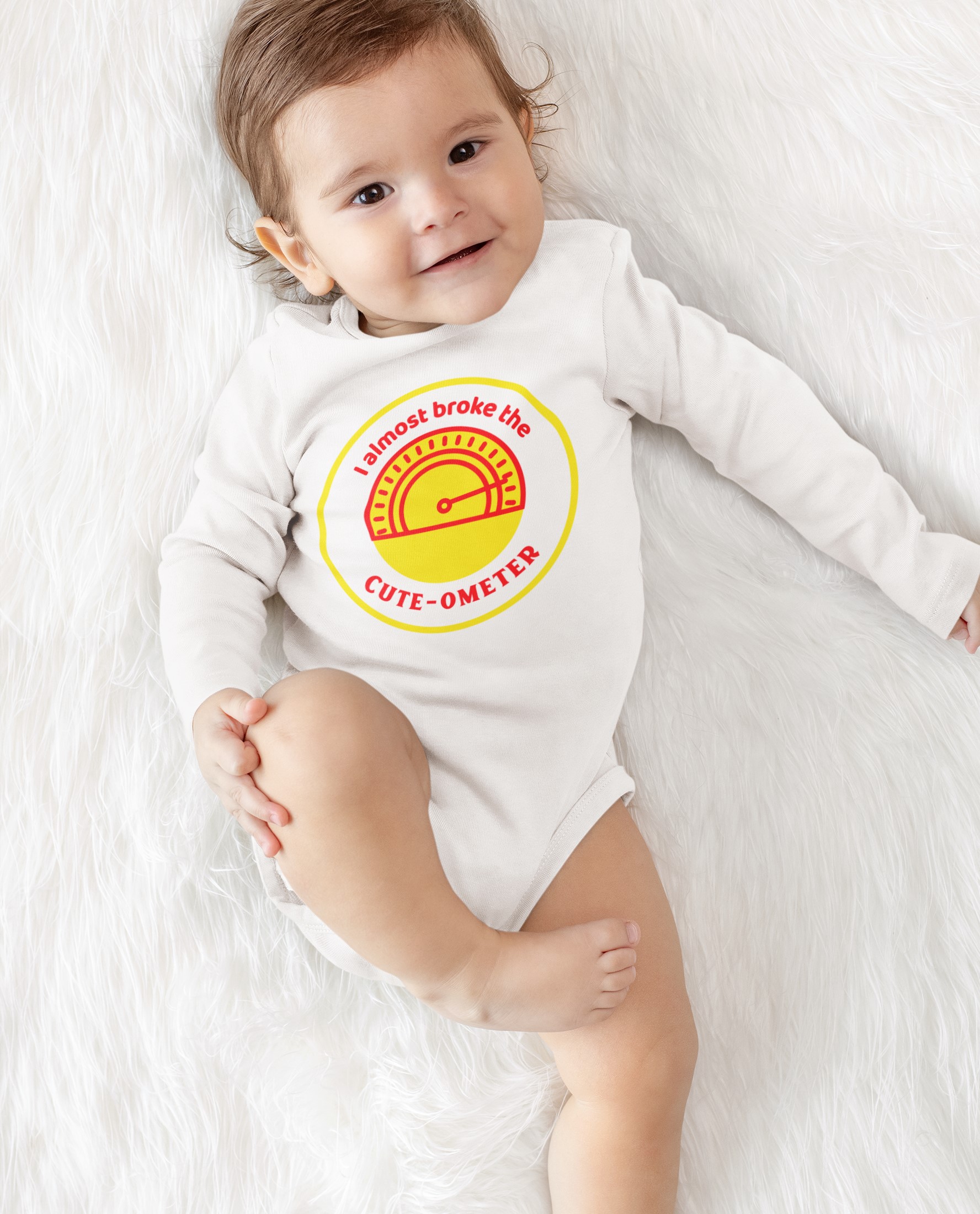 Baby & Toddler Apparel: Onesies & T-shirts for Little Treasures. 'Cute-Ometer' T-shirt 