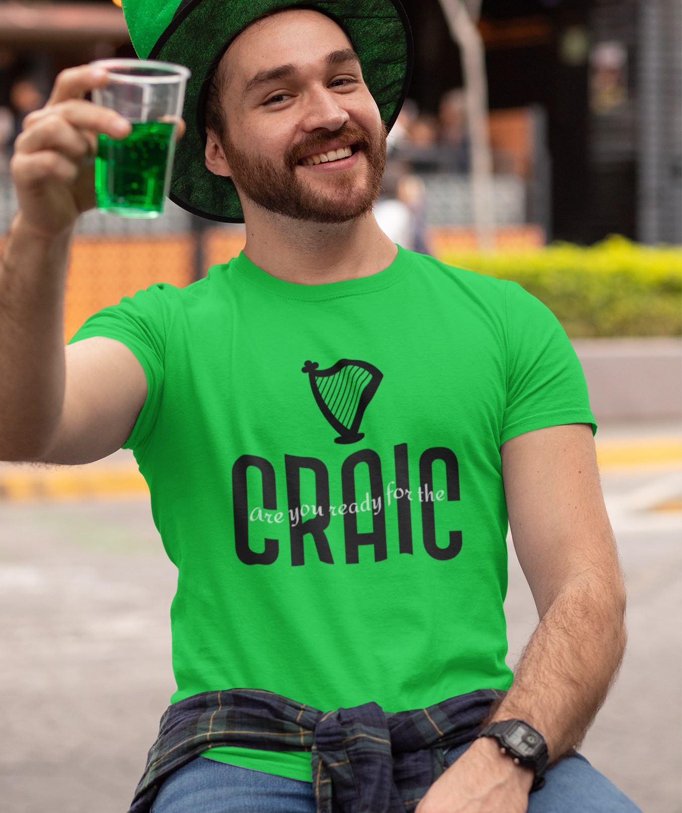 Craic T-shirt (St Patrick day) 