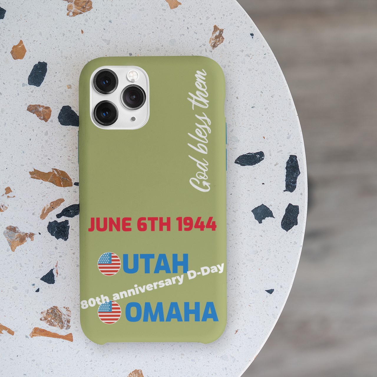 D-Day phone case's for Iphone & Samsung