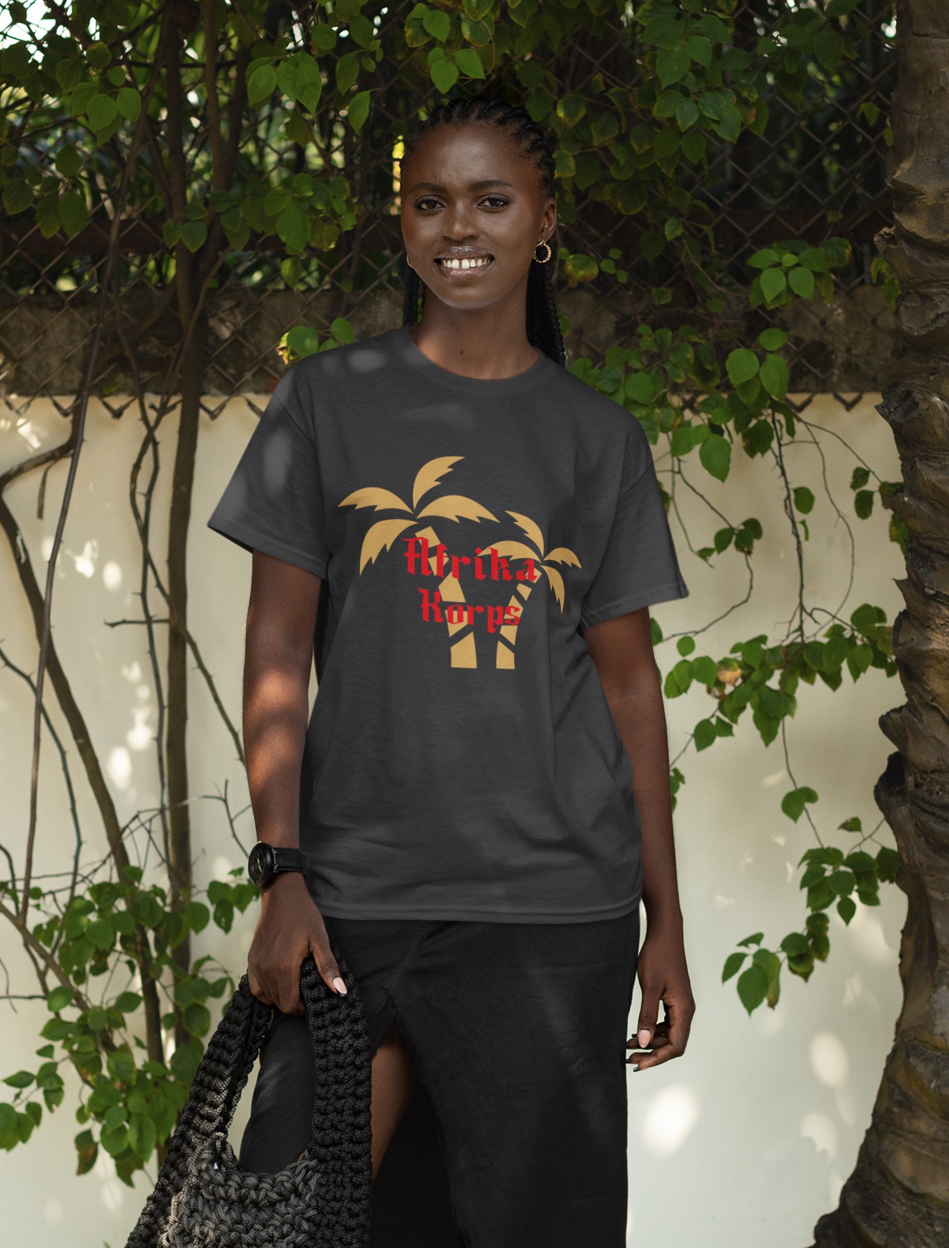 Trendy T-shirts for Memorable Vacations and Holidays 'Afrika Korps'  