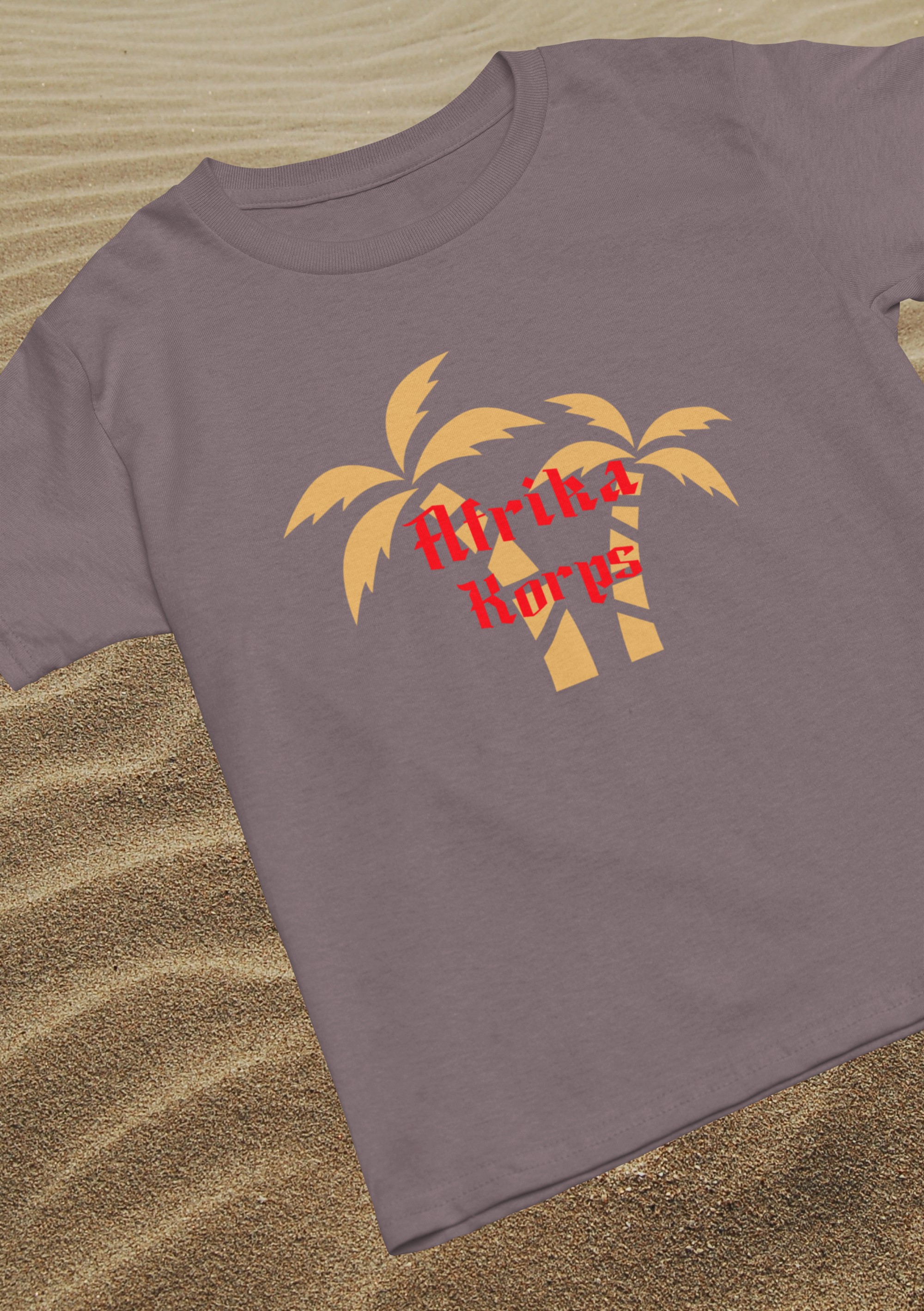 Trendy T-shirts for Memorable Vacations and Holidays 'Afrika Korps'  