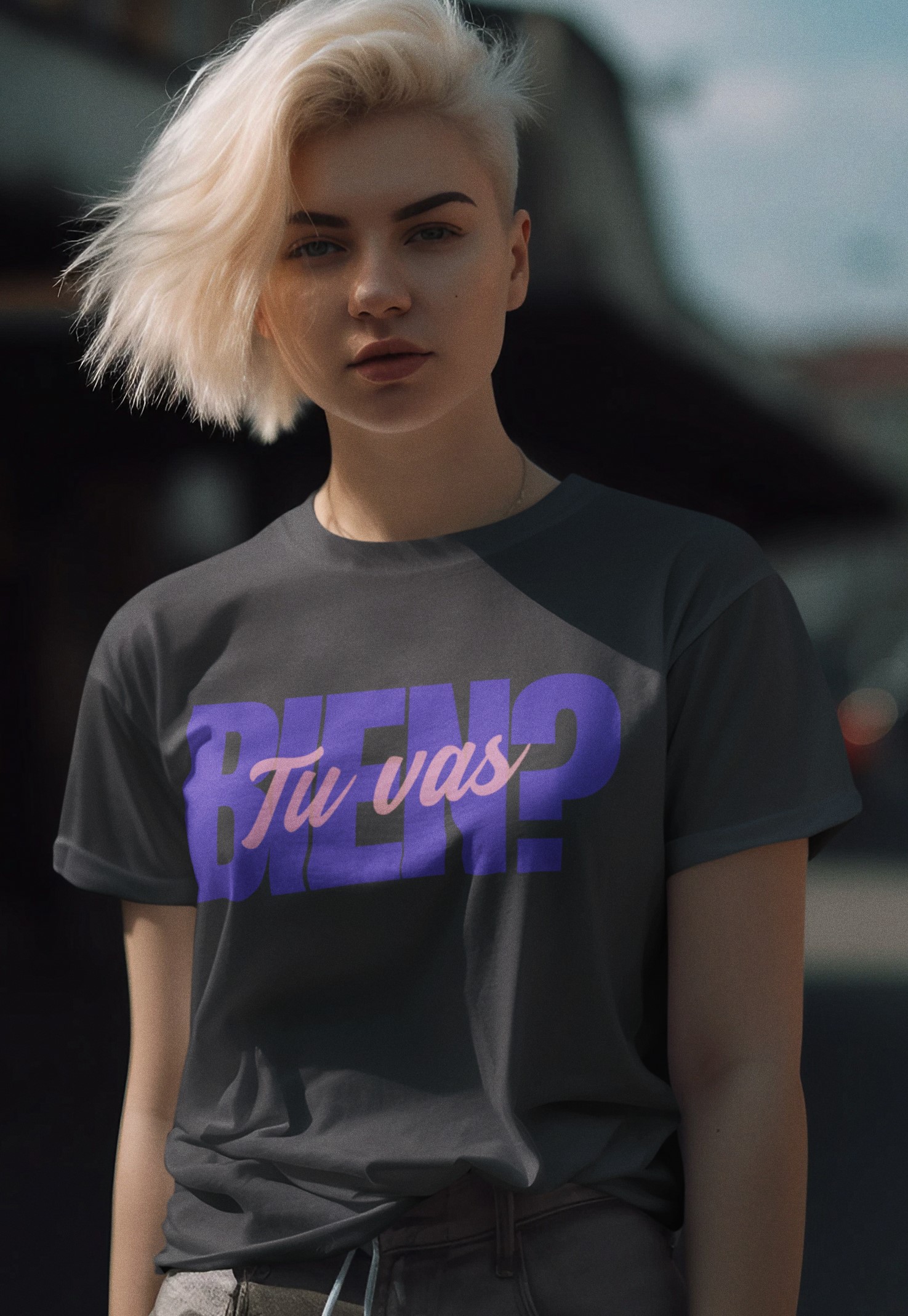 Tu Vas Bien? (How you doin')  T-shirt