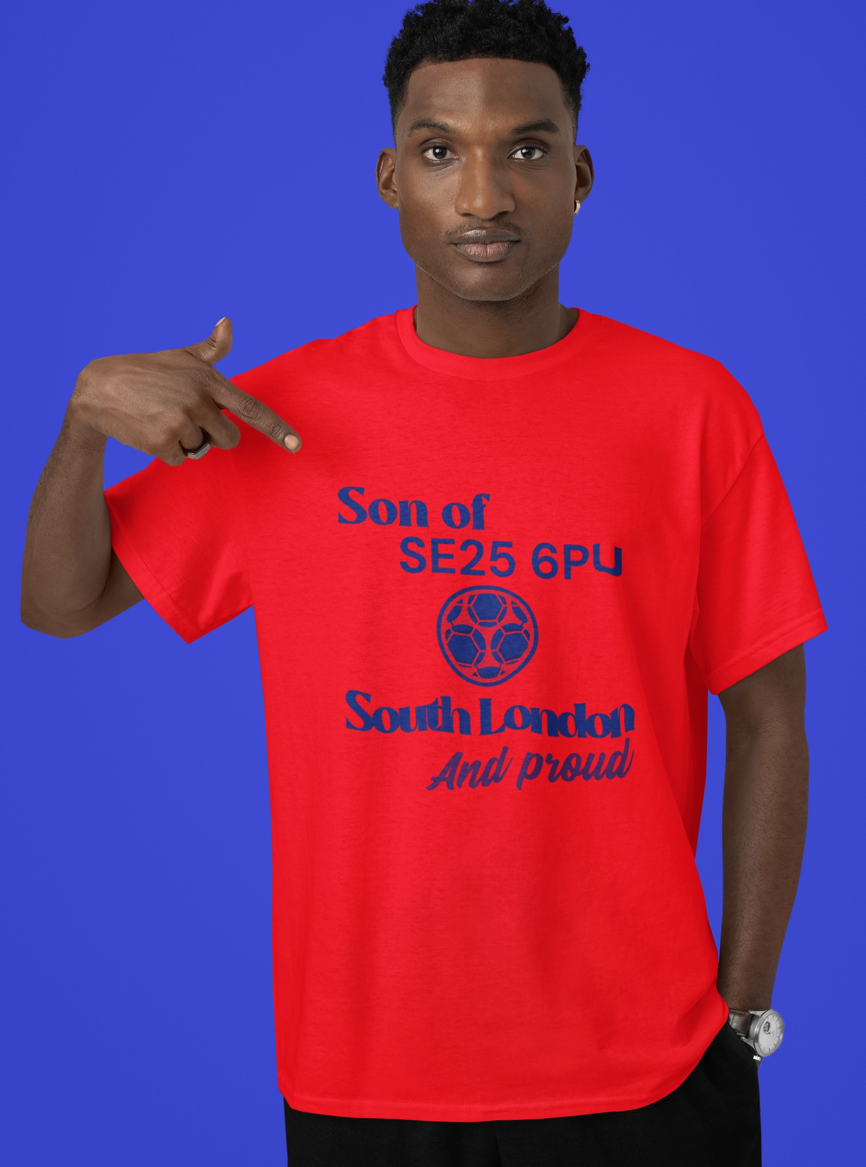 London Football club unique 'Son of' (London team) postcode T-shirt