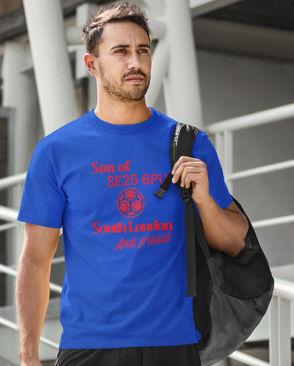 London Football club unique 'Son of' (London team) postcode T-shirt