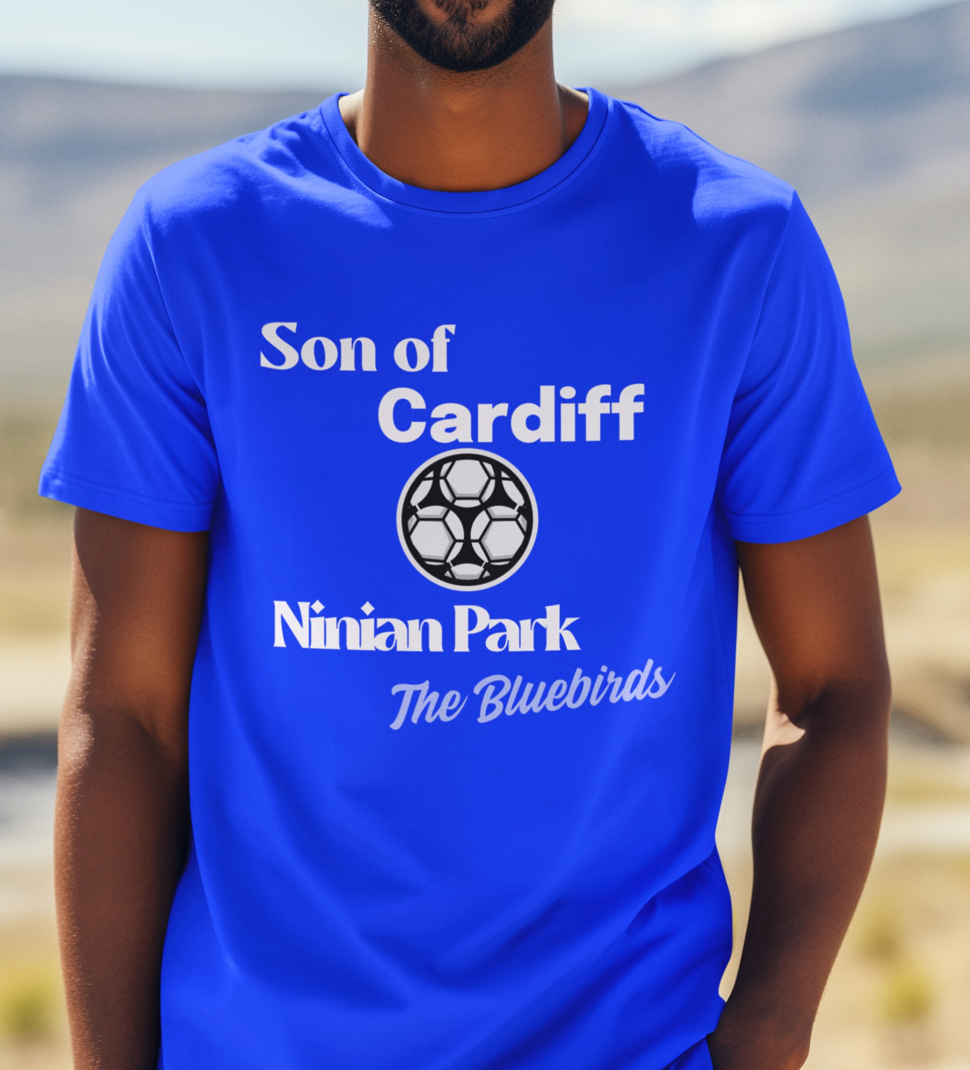  Welsh Football Swansea & Cardiff City (Soccer) Leagues team 'Son of' T-shirts. Unique Football T-shirts for Showing Team Support | Soccer Apparel.