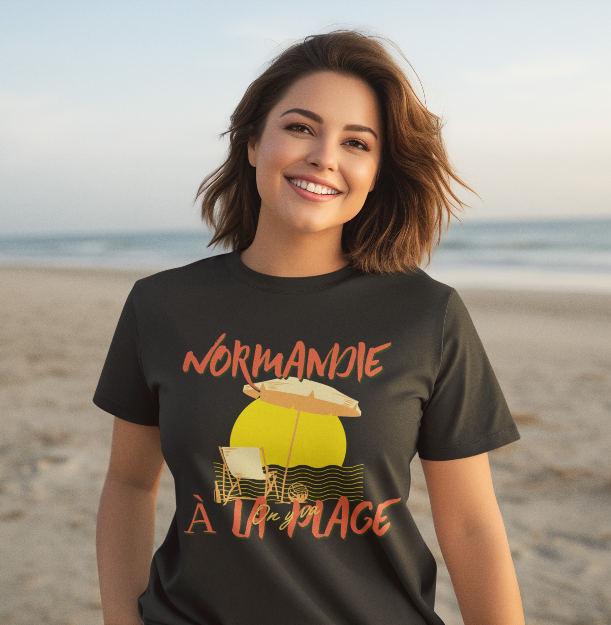 Normandy Beach T-shirt