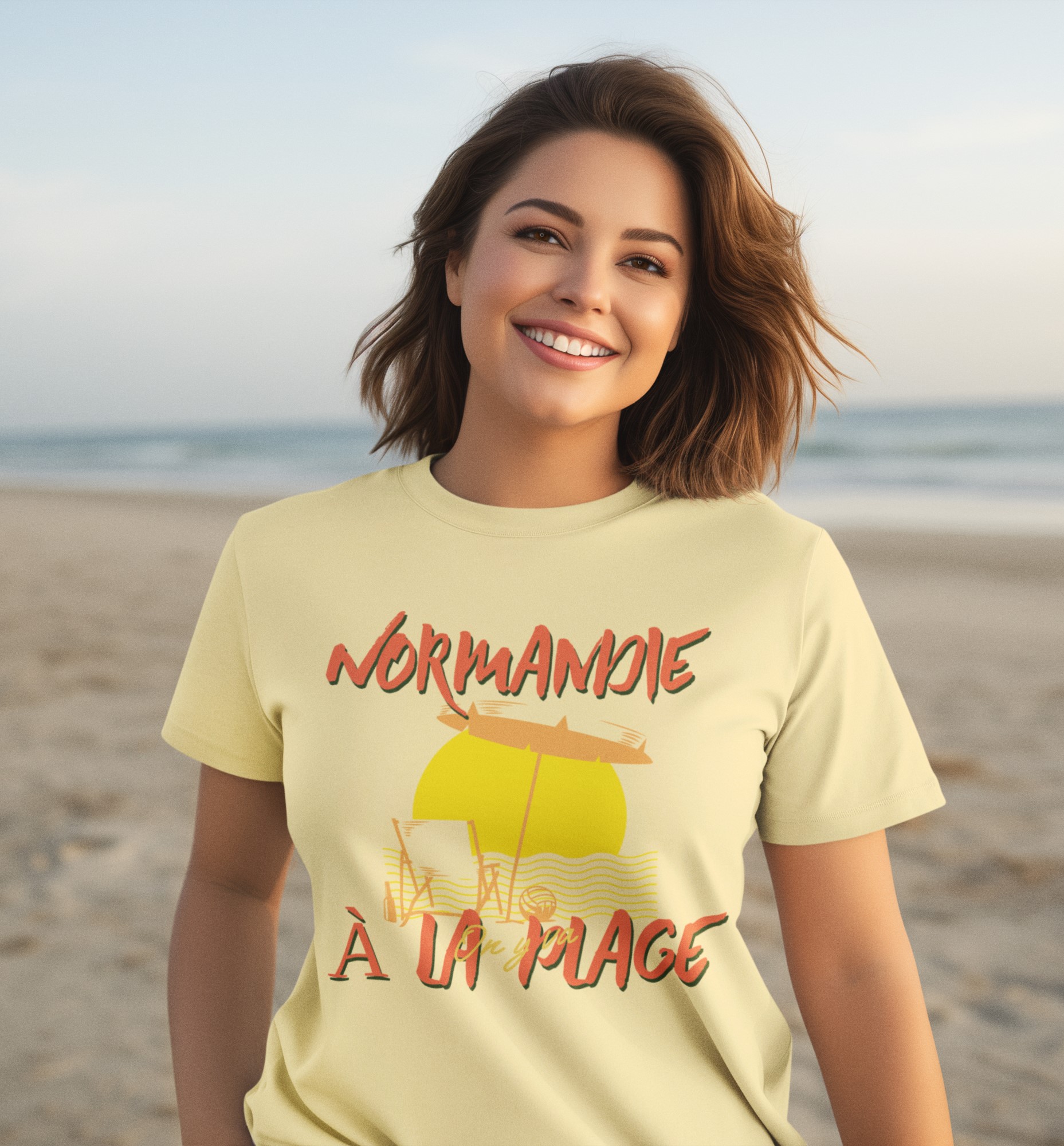 Normandy Beach T-shirt