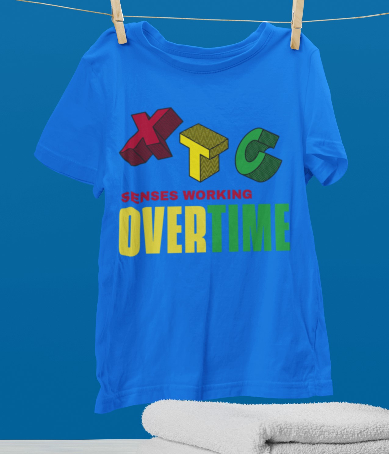 XTC T-shirt (Influential British band)
