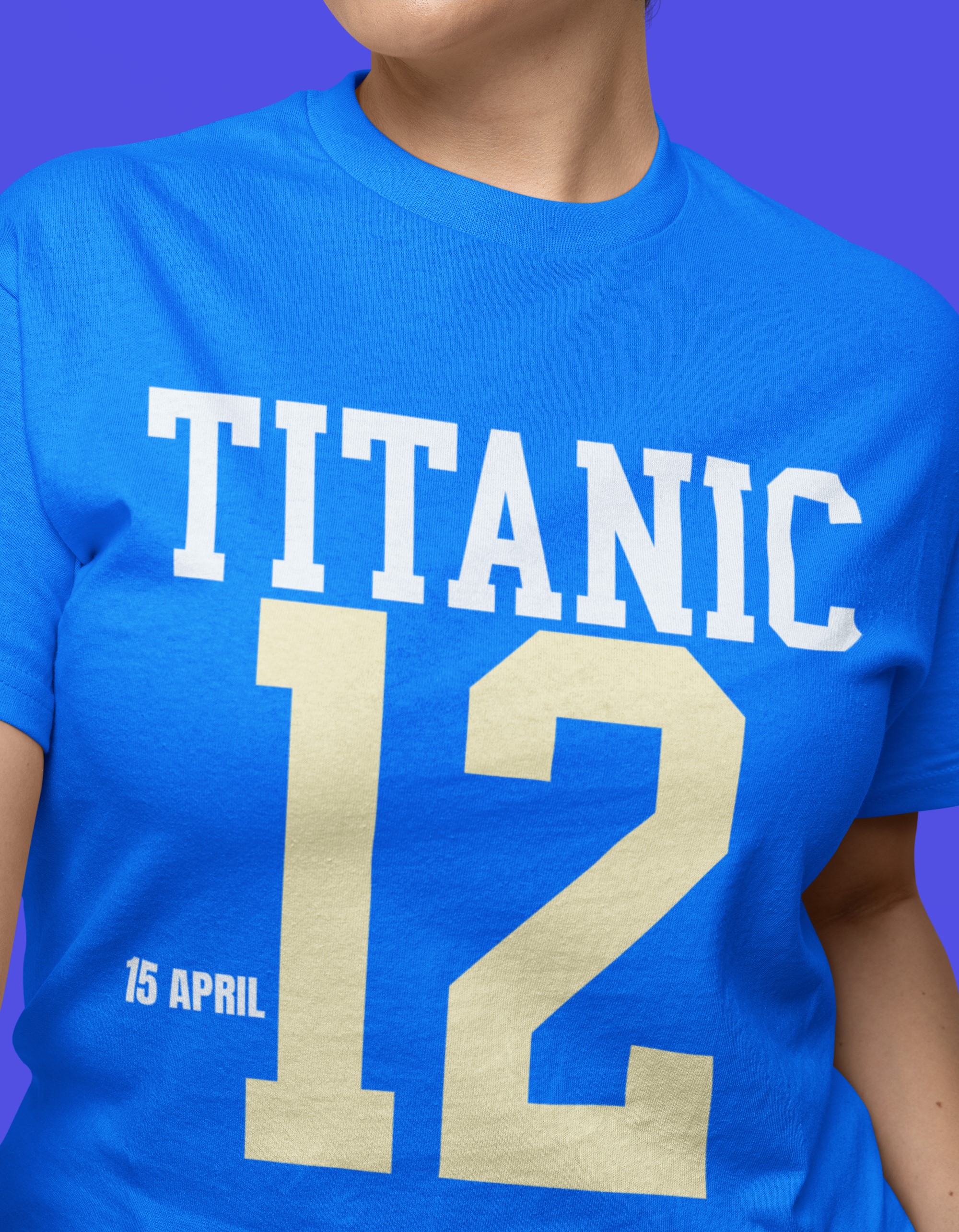 Historic event T-Shirt 20th Century Titanic 15 April 1912. Wear history on your chest. Original designs for original minds. 