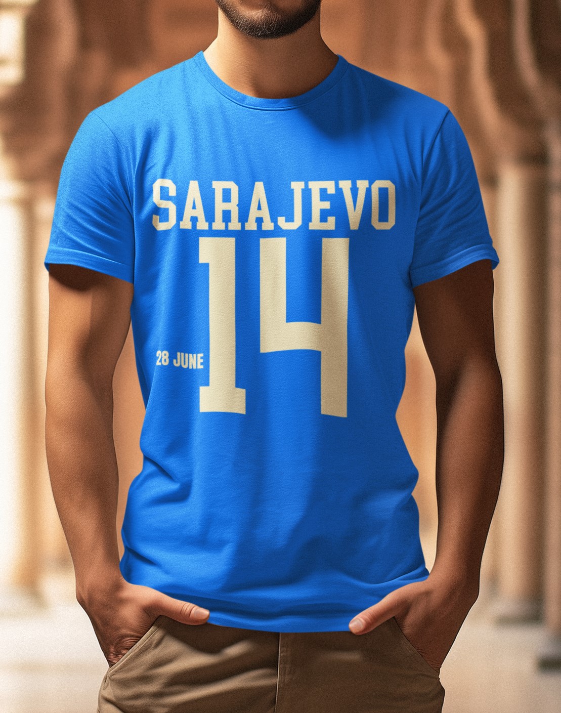 Historic event T-Shirt 20th Century Sarajevo 28 June 1914. Wear history on your chest. Original designs for original minds. 