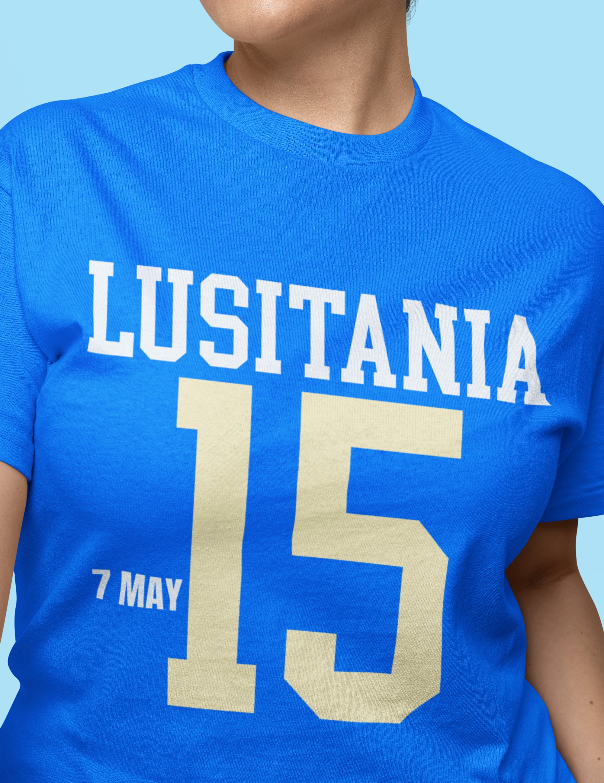 Historic event T-Shirt 20th Century, The Sinking of the RMS Lusitania 7 May 1915. Wear history on your chest. Original designs for original minds. 
