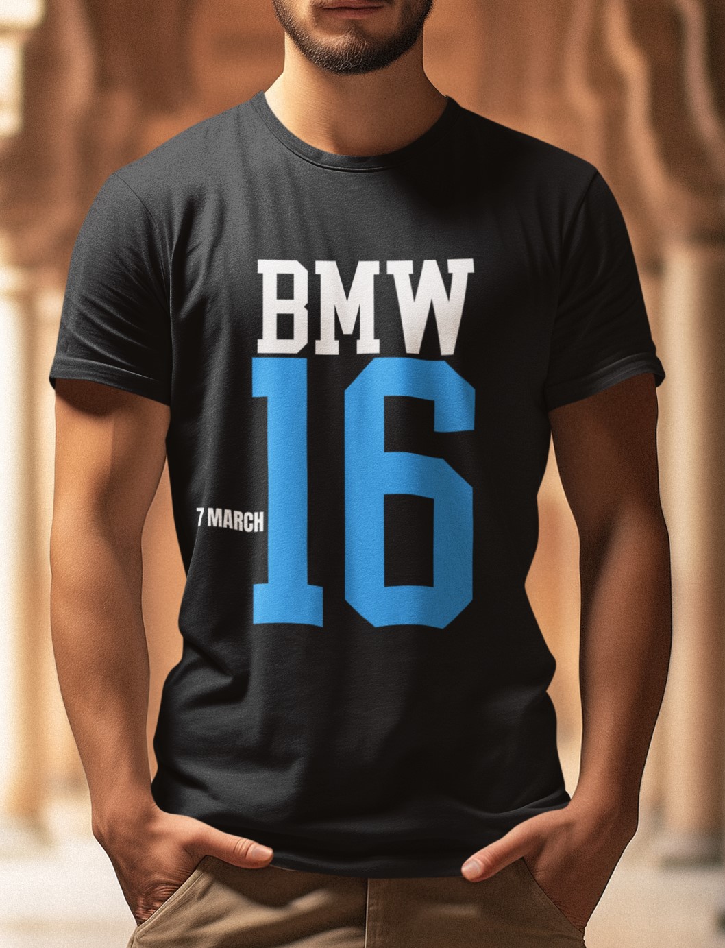 Historic event T-Shirt 20th Century, The birth of BMW 7 March 1916. Wear history on your chest. Original designs for original minds. 