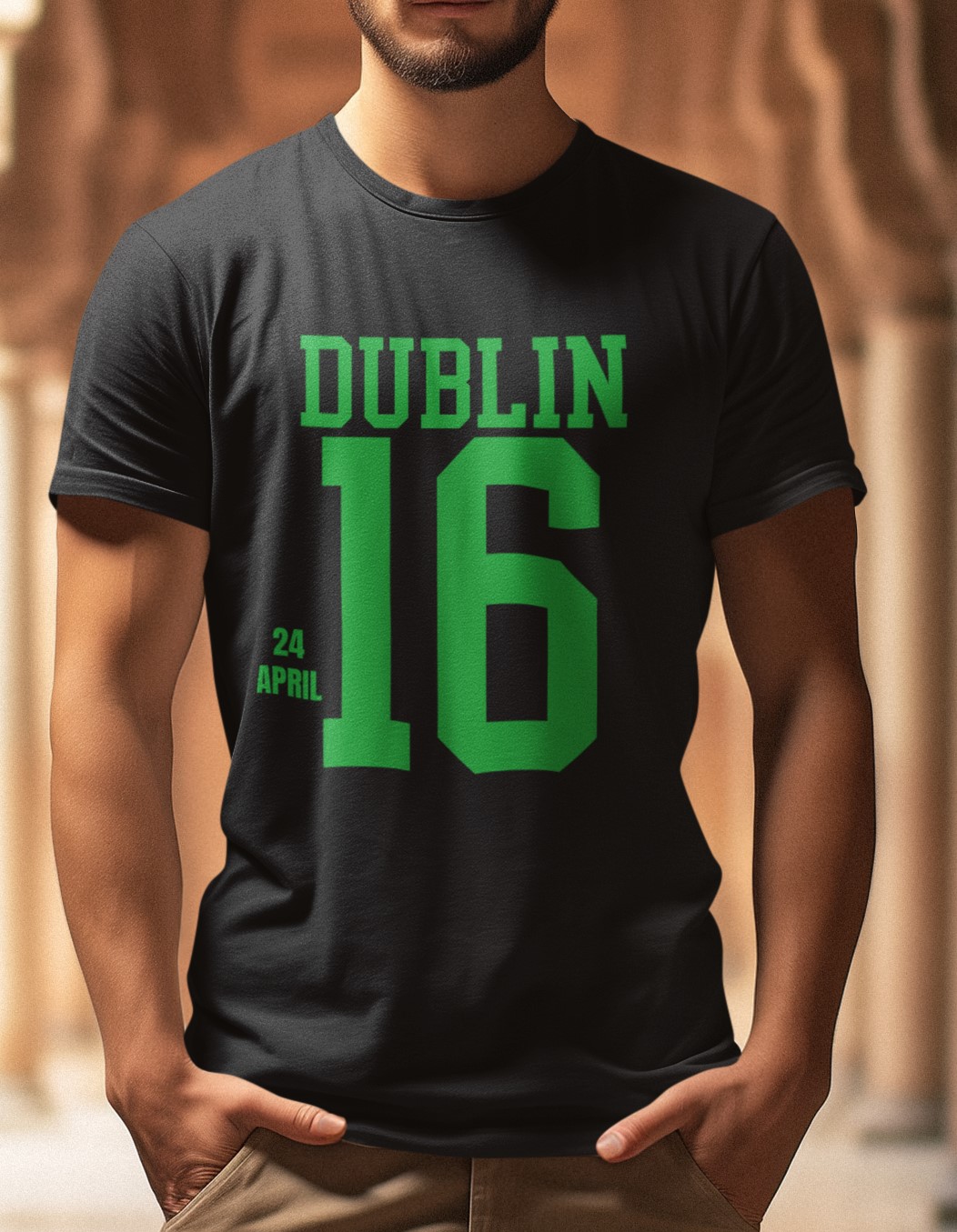 Historic event T-Shirt 20th Century, The beginning struggle for an independent Ireland 24 April 1916. Wear history on your chest. Original designs for original minds. 