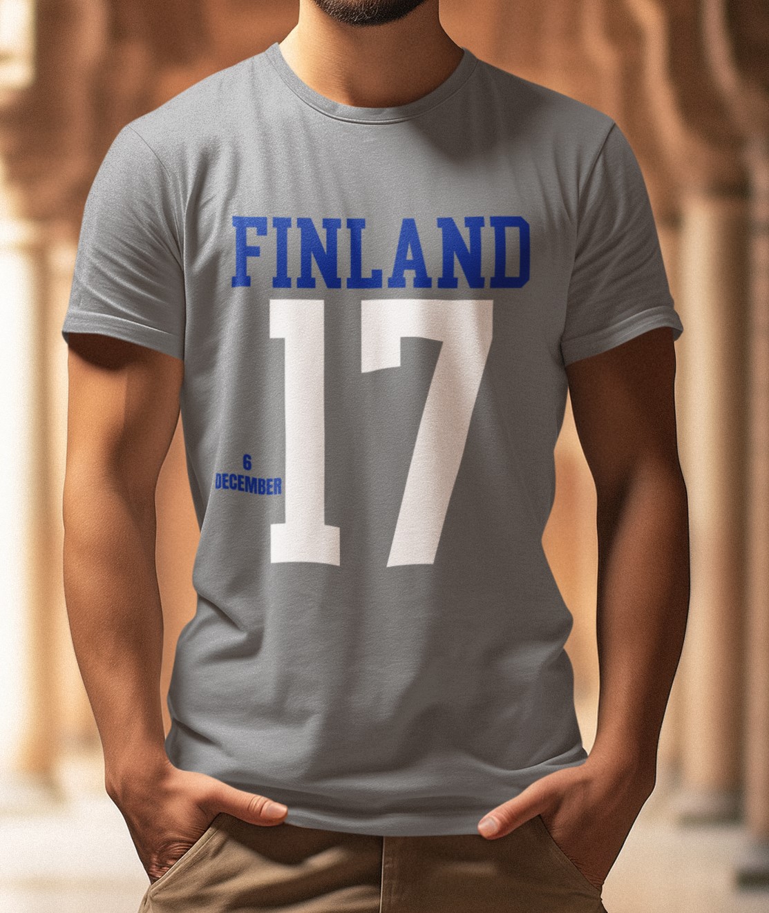 Historic event T-Shirt 20th Century, The birth of a nation Finland 6 December 1917. Wear history on your chest. Original designs for original minds.