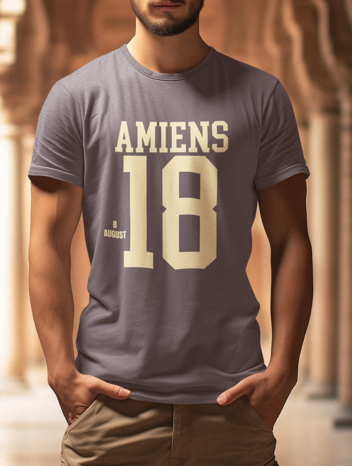 Historic event T-Shirt 20th Century, The battle of Amiens 8 August 1918. Wear history on your chest. Original designs for original minds. 
