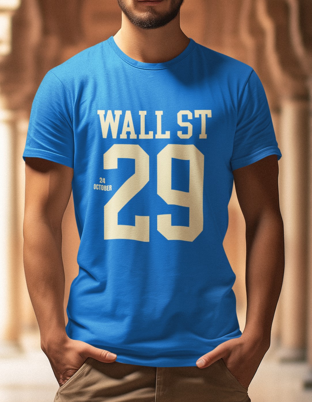 Historic event T-Shirt 20th Century, Stock market crash on Wall St. 24 October 1929 Wear history on your chest. Original designs for original minds.