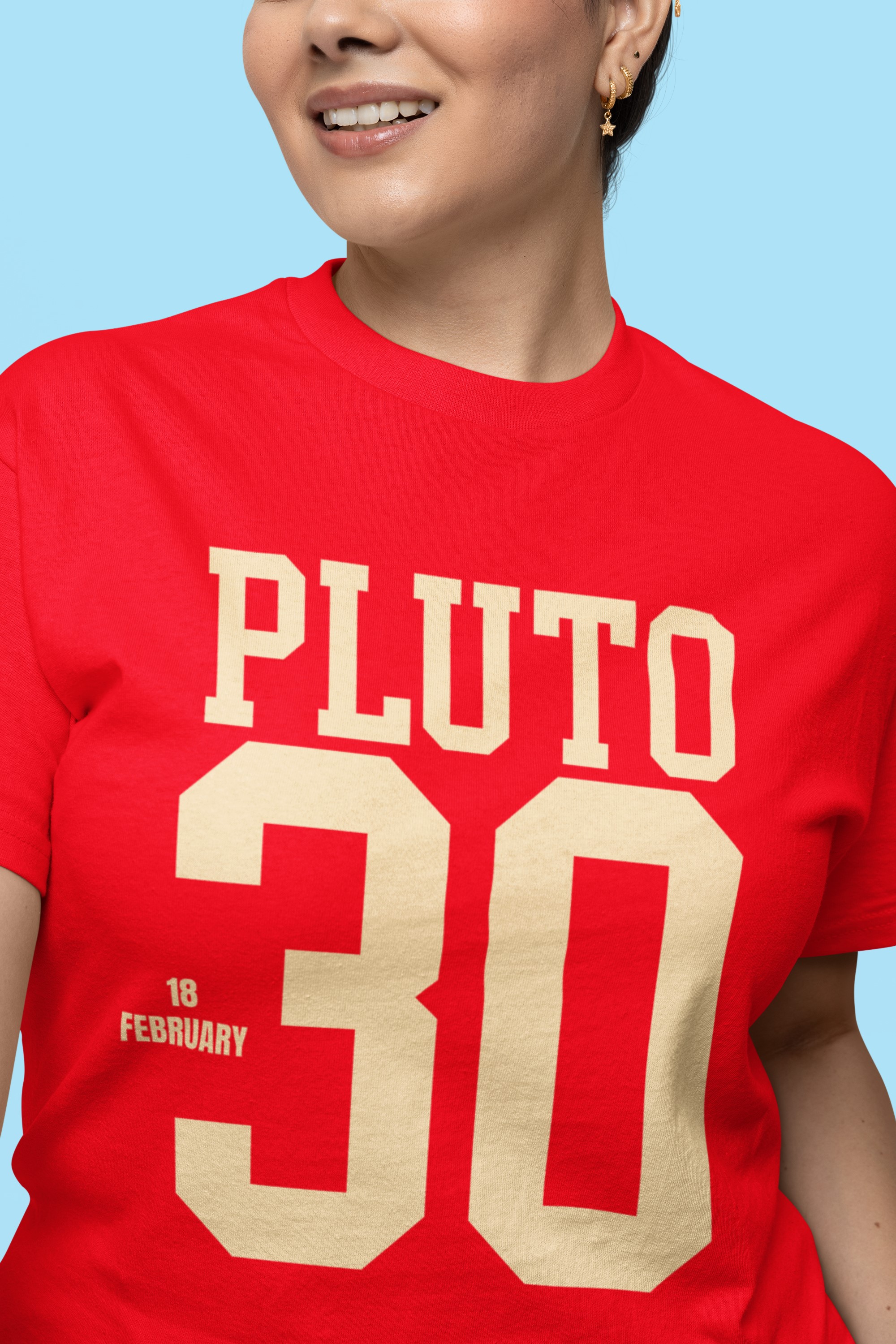 Historic event T-Shirt 20th Century, Pluto discovered 18 February 1930. Wear history on your chest. Original designs for original minds.