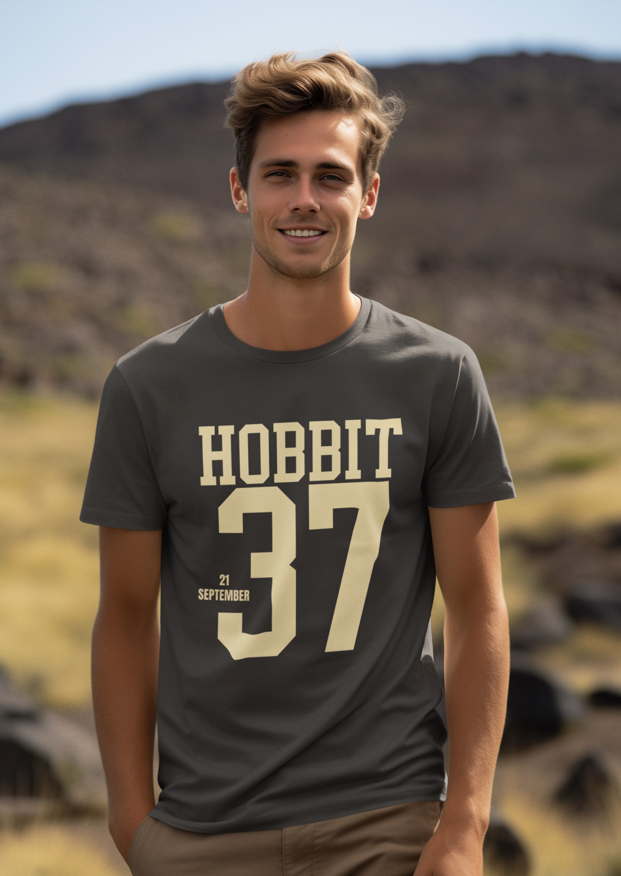 Historic event T-Shirt 20th Century, The Hobbit by J.R.R.Holkien published 21 September 1937. Wear history on your chest. Original designs for original minds.