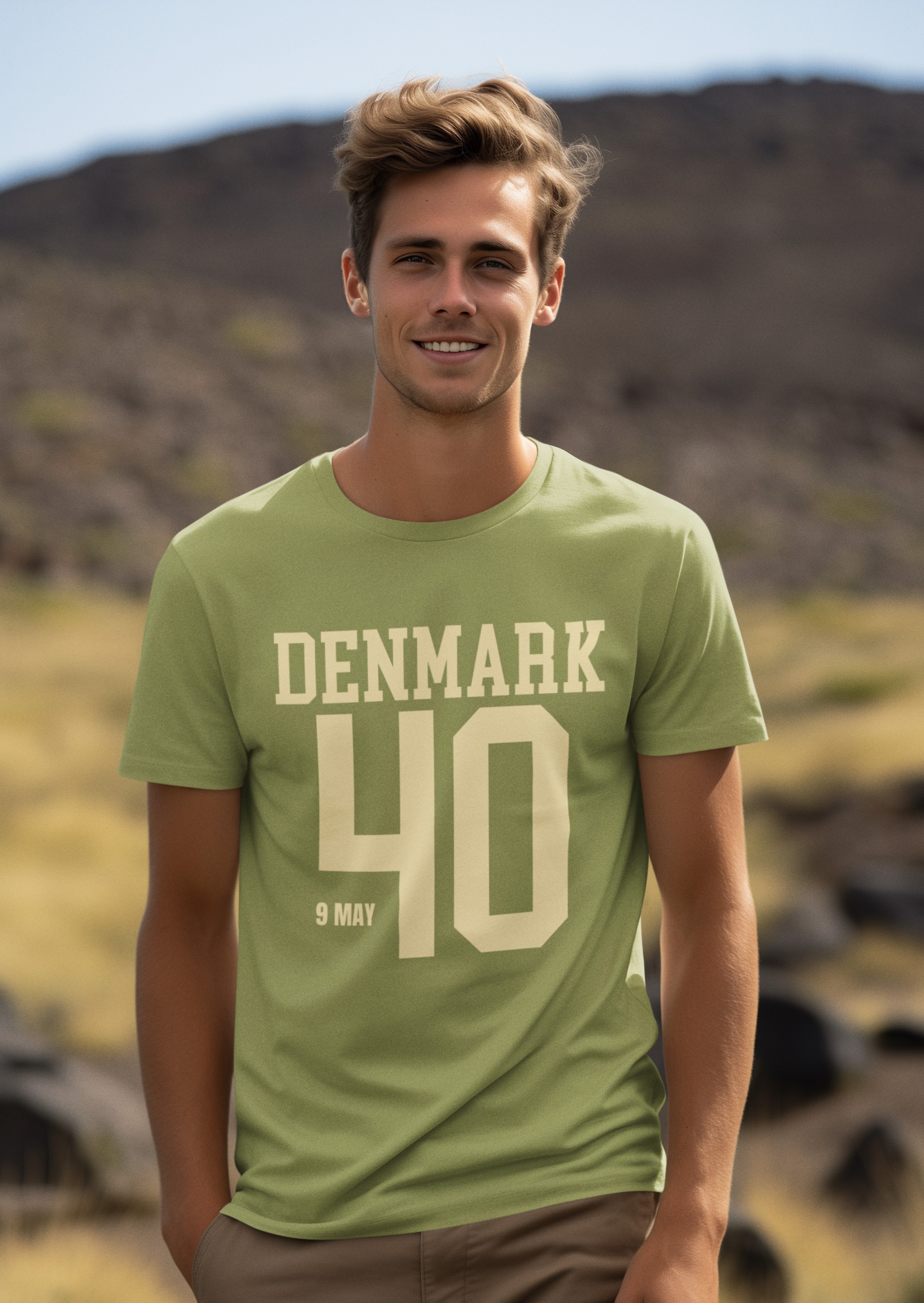 Historic event T-Shirt 20th Century, Denmark falls 9 May 1940. Wear history on your chest. Original designs for original minds.