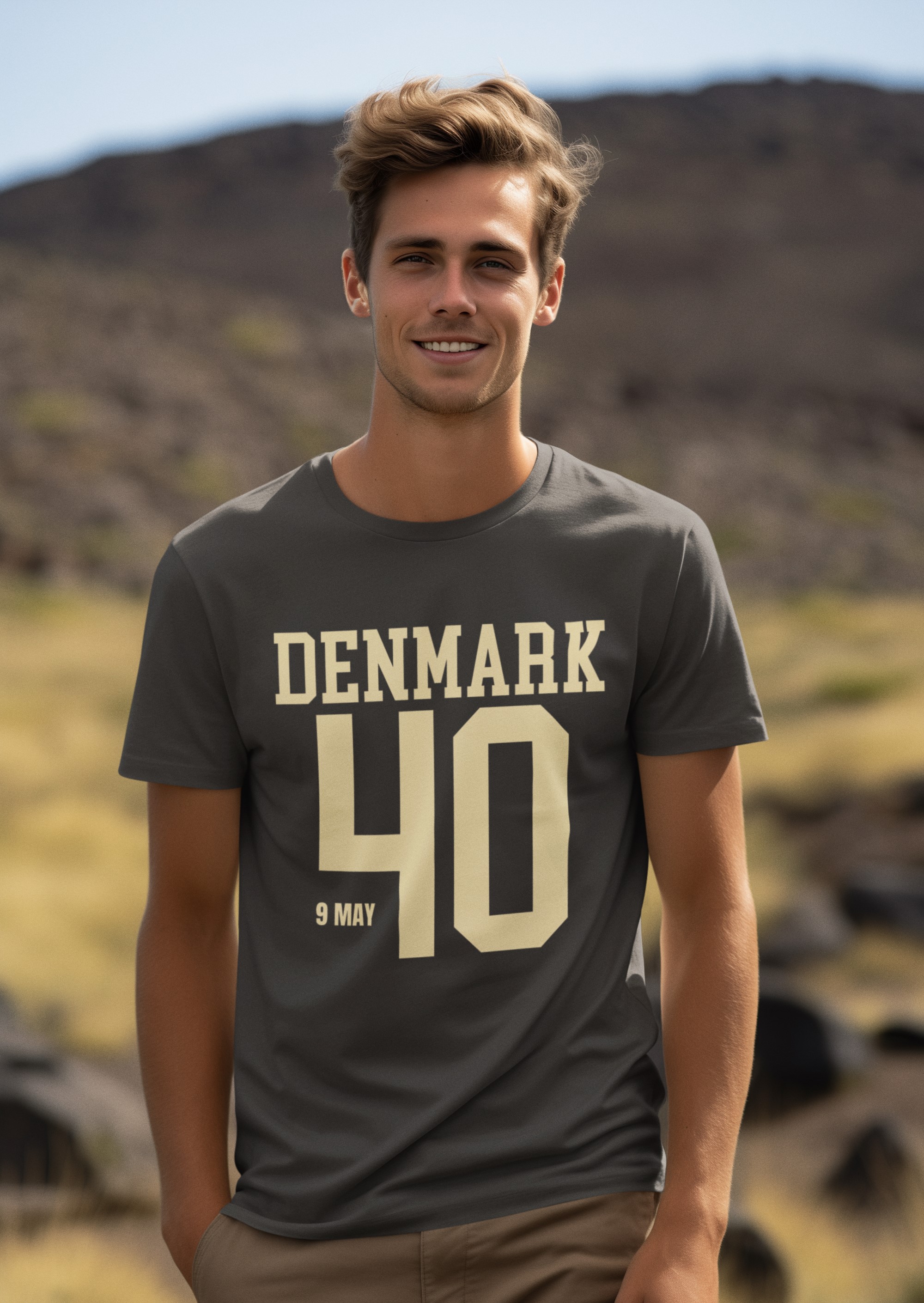 Historic event T-Shirt 20th Century, Denmark falls 9 May 1940. Wear history on your chest. Original designs for original minds.