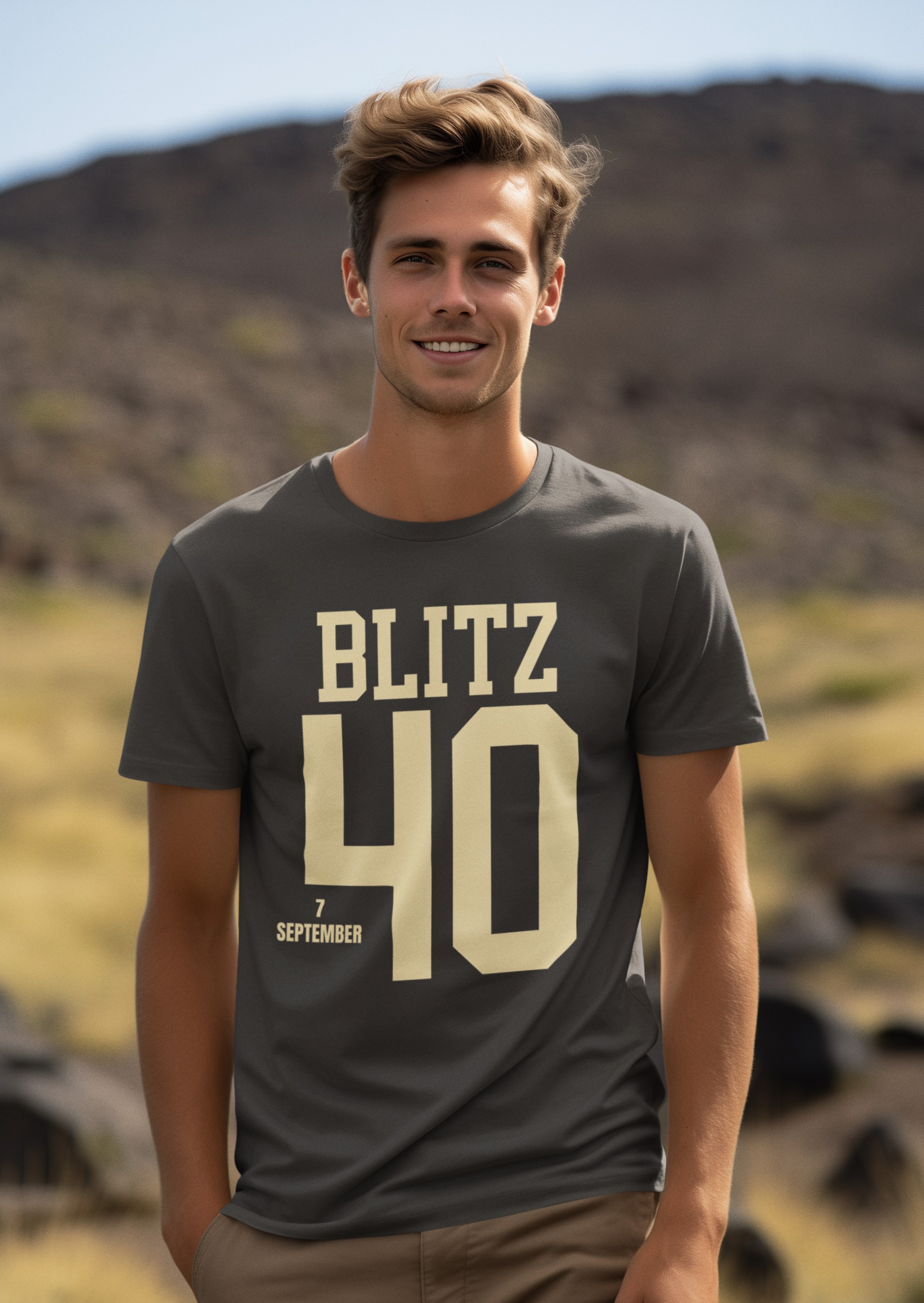 Historic event T-Shirt 20th Century, Blitz of London and UK begins 7 September 1940. Wear history on your chest. Original designs for original minds.