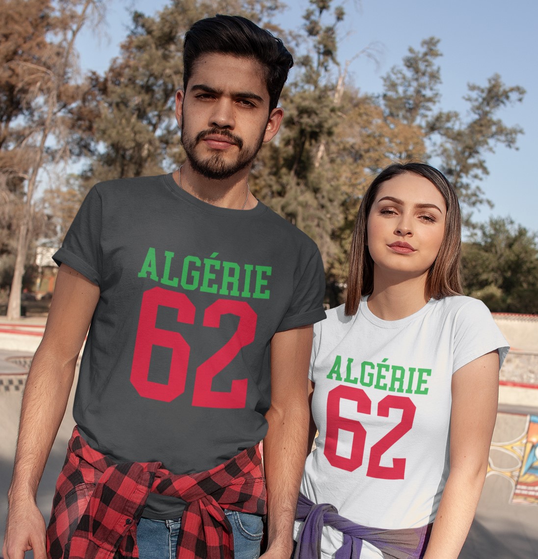 T-Shirt événement historique 20ème Siècle, Indépendance de l'Algérie année 1960. Portez l'histoire sur votre poitrine. Des designs originaux pour des esprits originaux.
