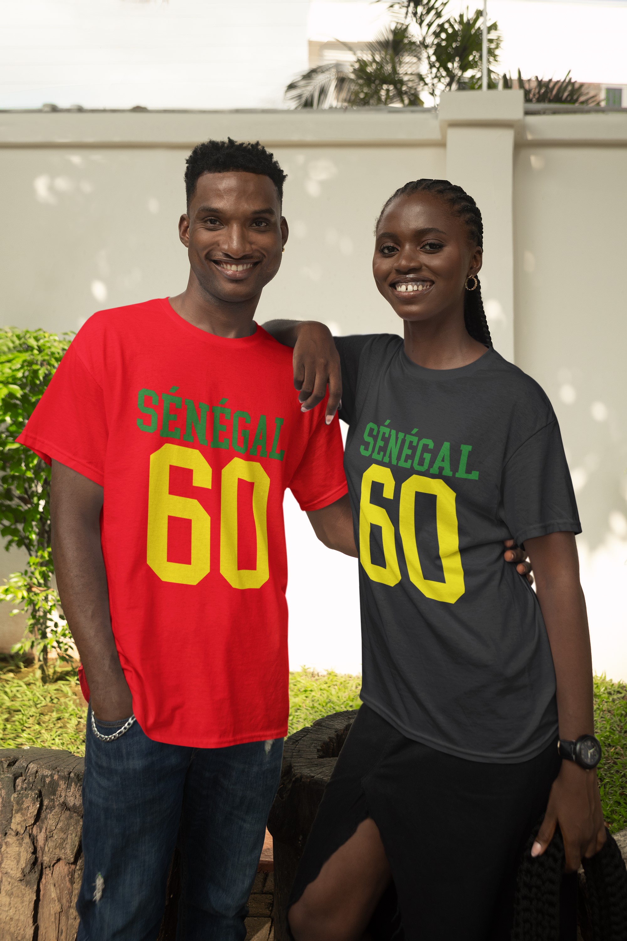 T-Shirt événement historique 20ème Siècle, Indépendance du Senegal année 1956. Portez l'histoire sur votre poitrine. Des designs originaux pour des esprits originaux.