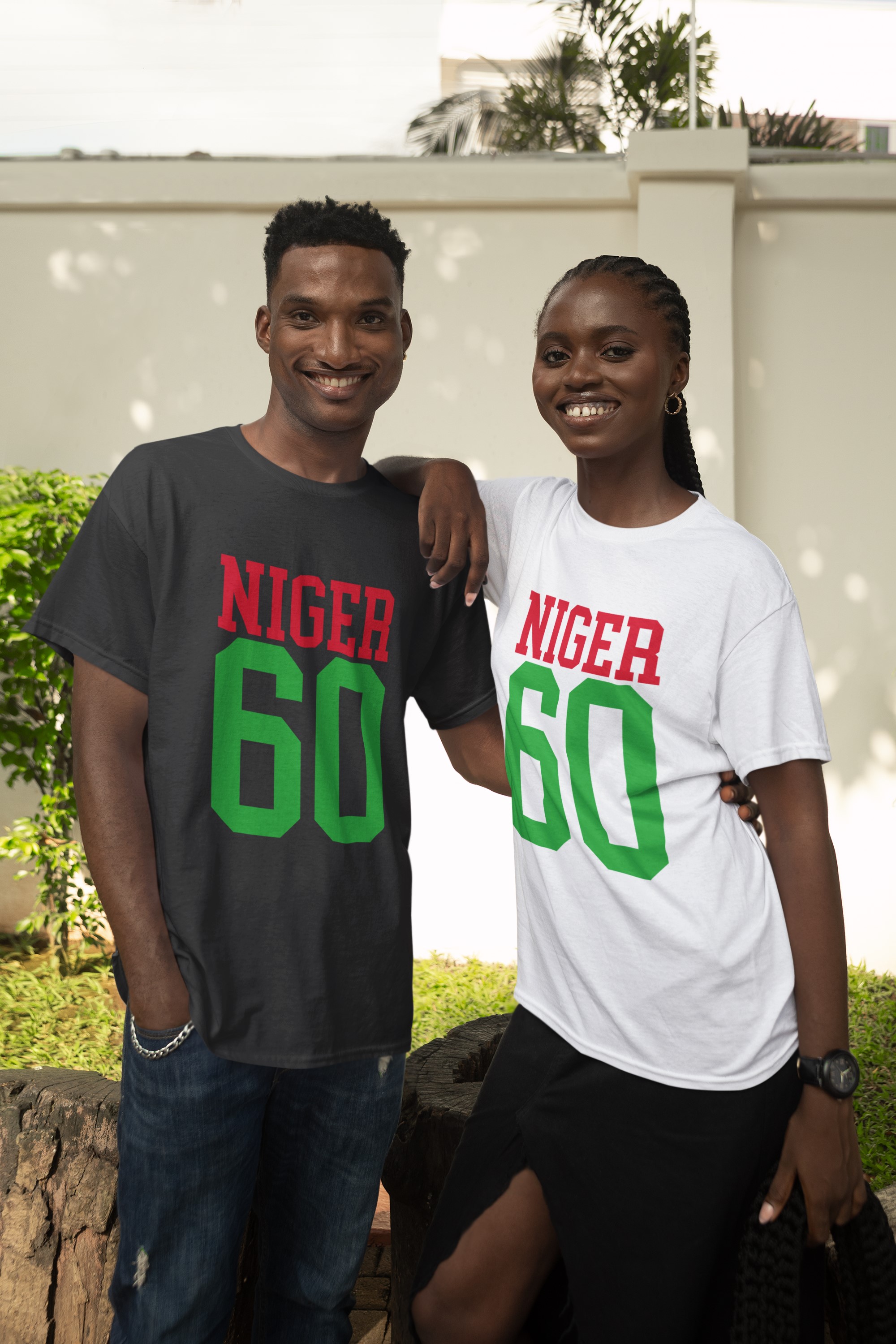 T-Shirt événement historique 20ème Siècle, Indépendance du Niger l'année 1960. Portez l'histoire sur votre poitrine. Des designs originaux pour des esprits originaux.