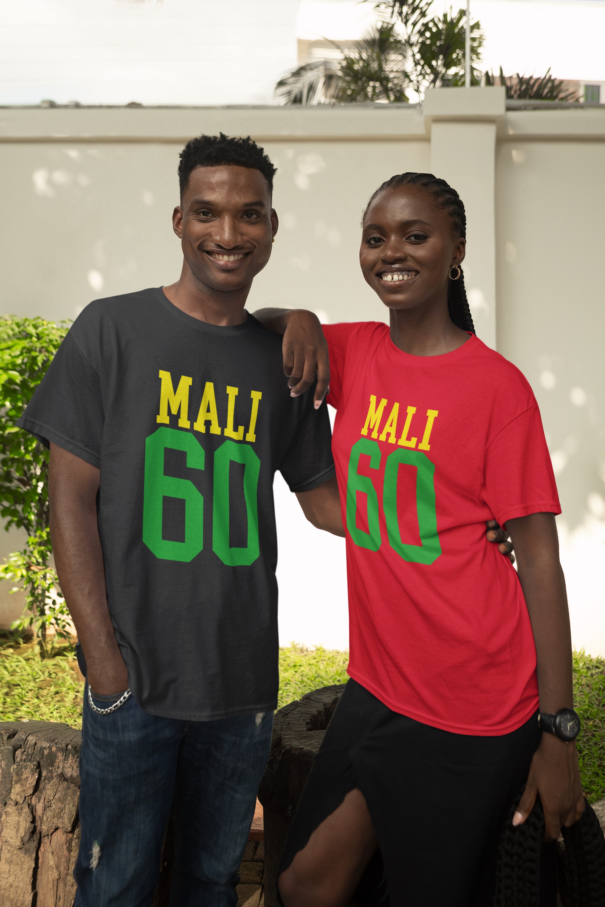 T-Shirt événement historique 20ème Siècle, Indépendance du Mali l'année 1960. Portez l'histoire sur votre poitrine. Des designs originaux pour des esprits originaux.