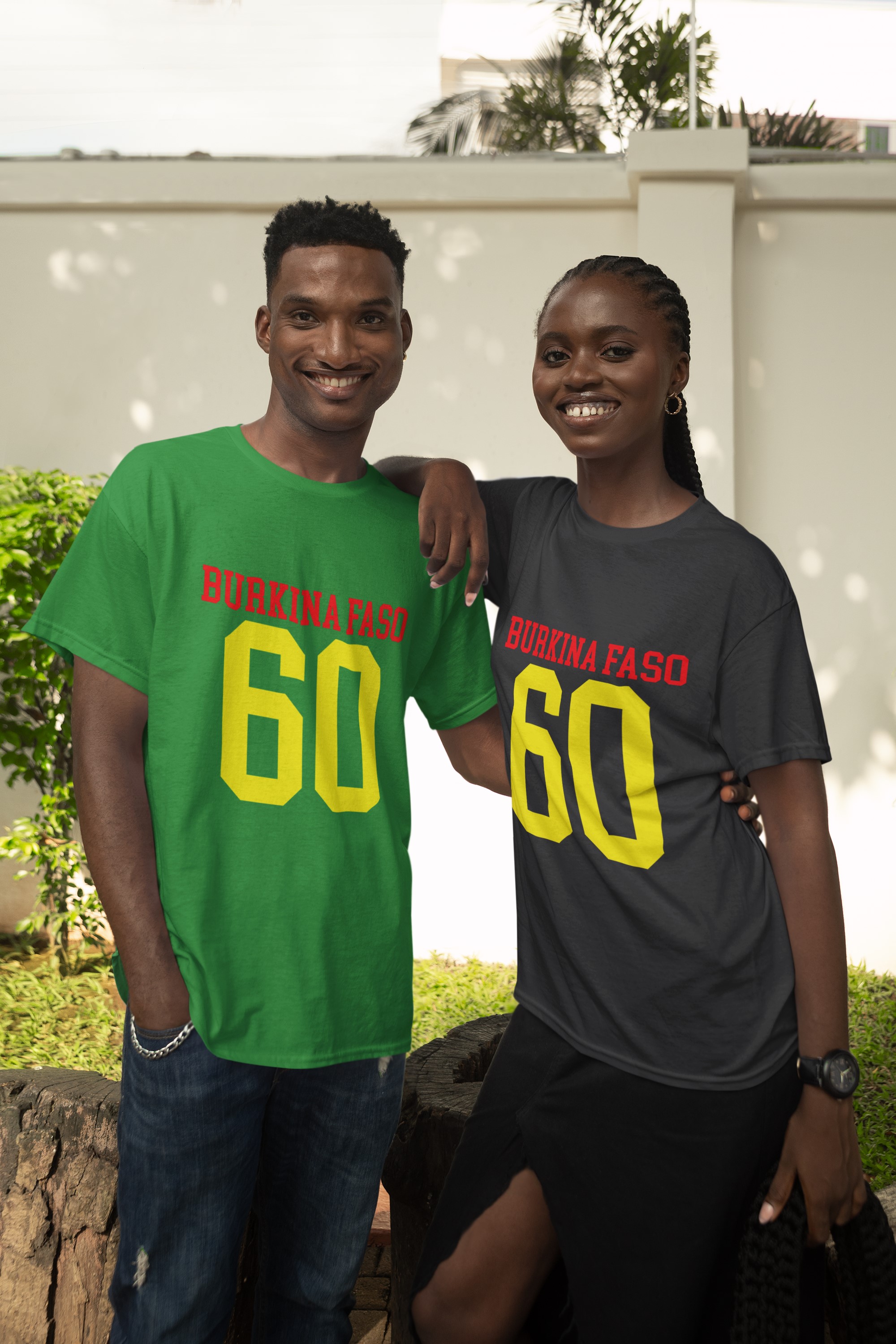T-Shirt événement historique 20ème Siècle, Indépendance du Burkina Faso l'année 1960. Portez l'histoire sur votre poitrine. Des designs originaux pour des esprits originaux.
