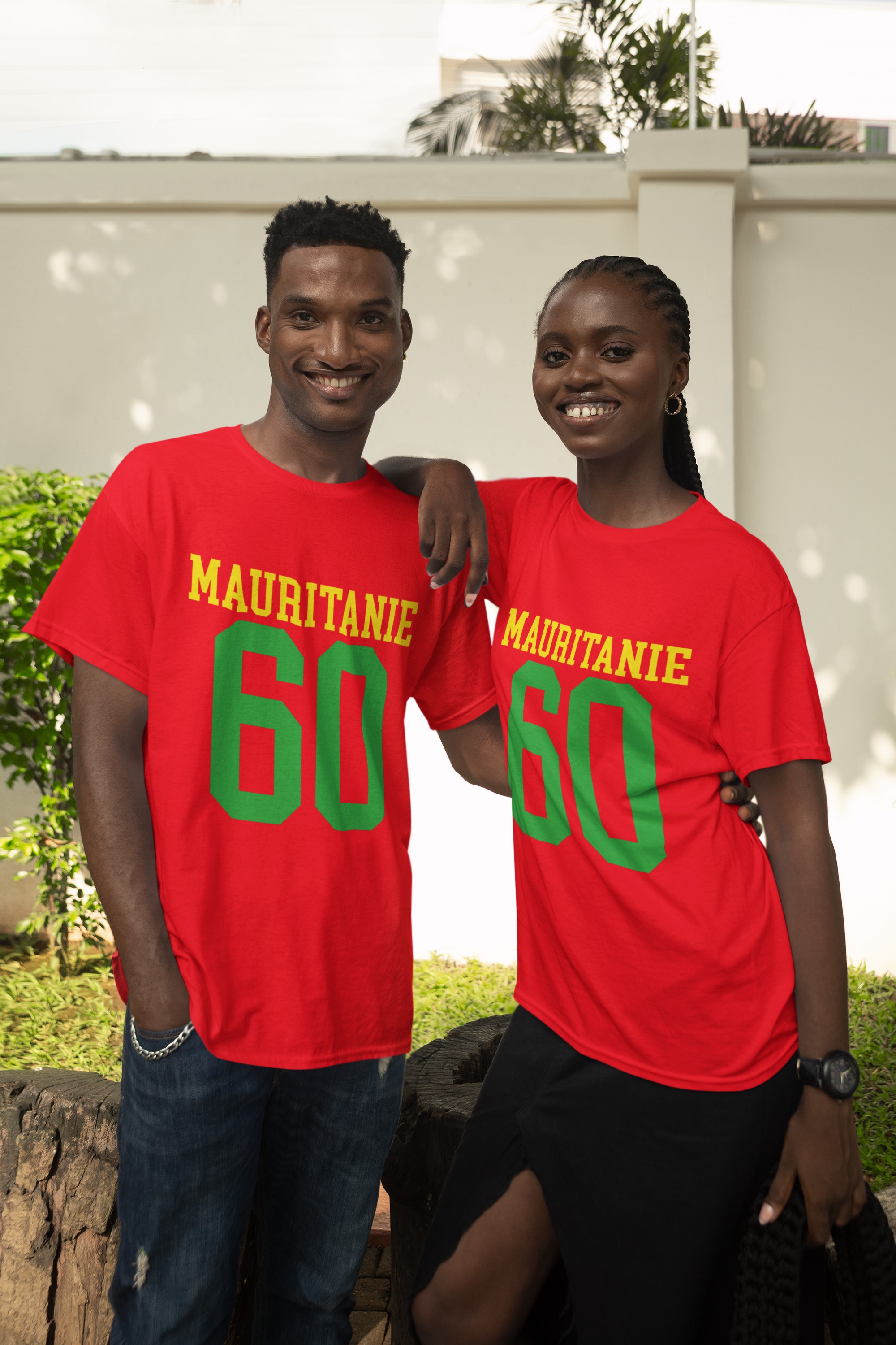 T-Shirt événement historique 20ème Siècle, Indépendance de la Mauritanie l'année 1960. Portez l'histoire sur votre poitrine. Des designs originaux pour des esprits originaux.