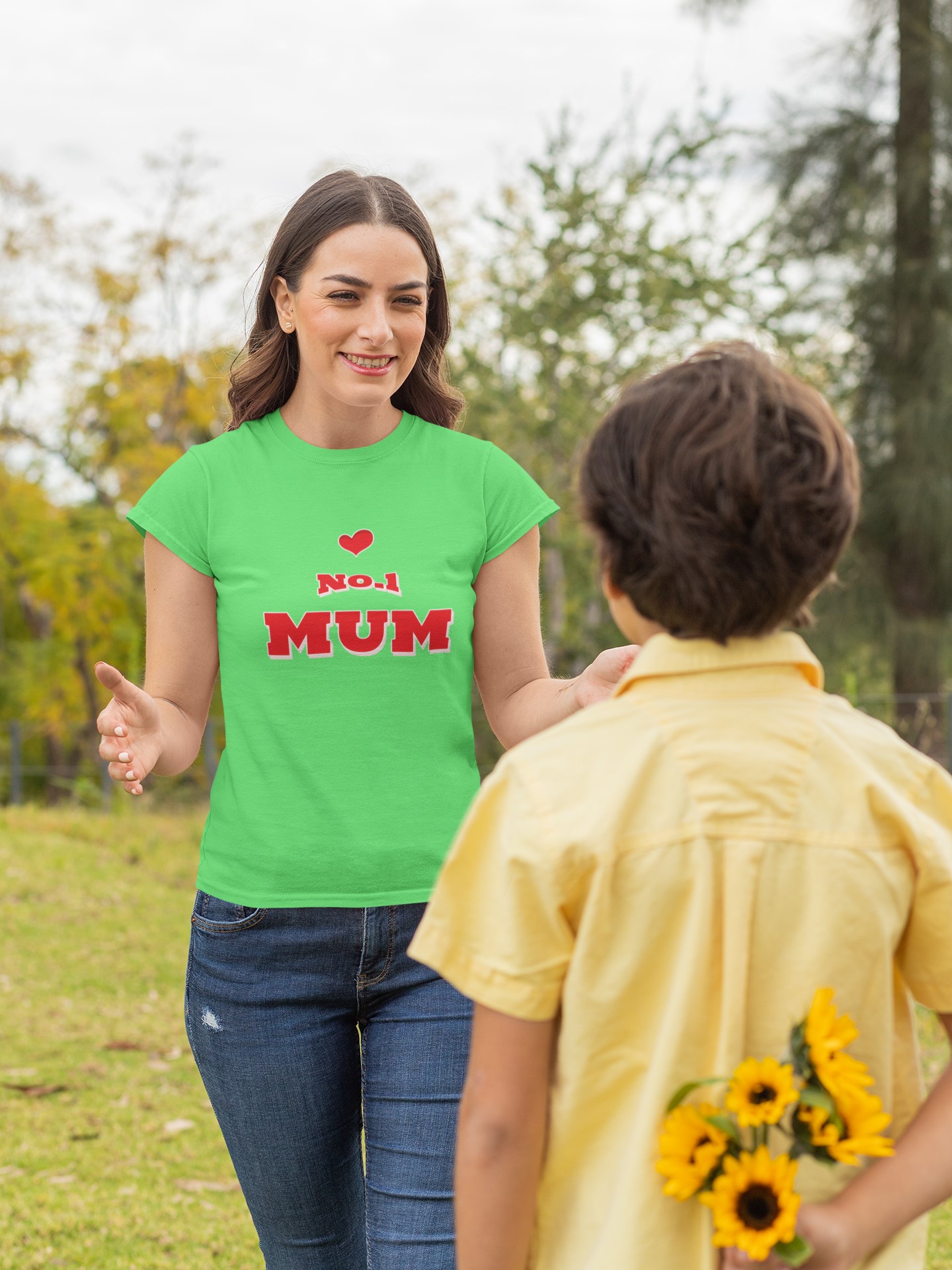 Mothers day 'No. 1 Mum' T-Shirt. Thoughtful gift idea. Original designs for original minds.