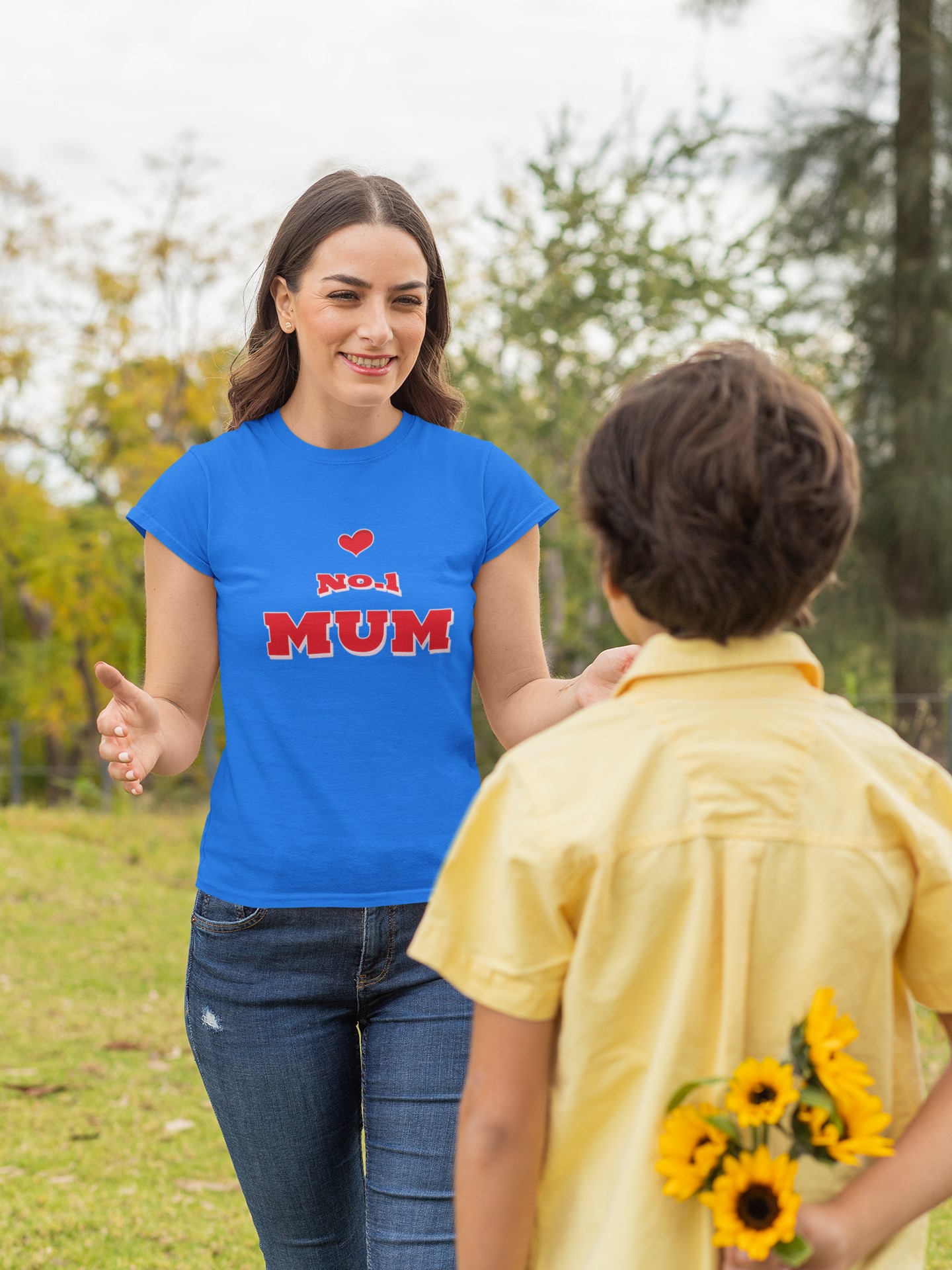 Mothers day 'No. 1 Mum' T-Shirt. Thoughtful gift idea. Original designs for original minds.